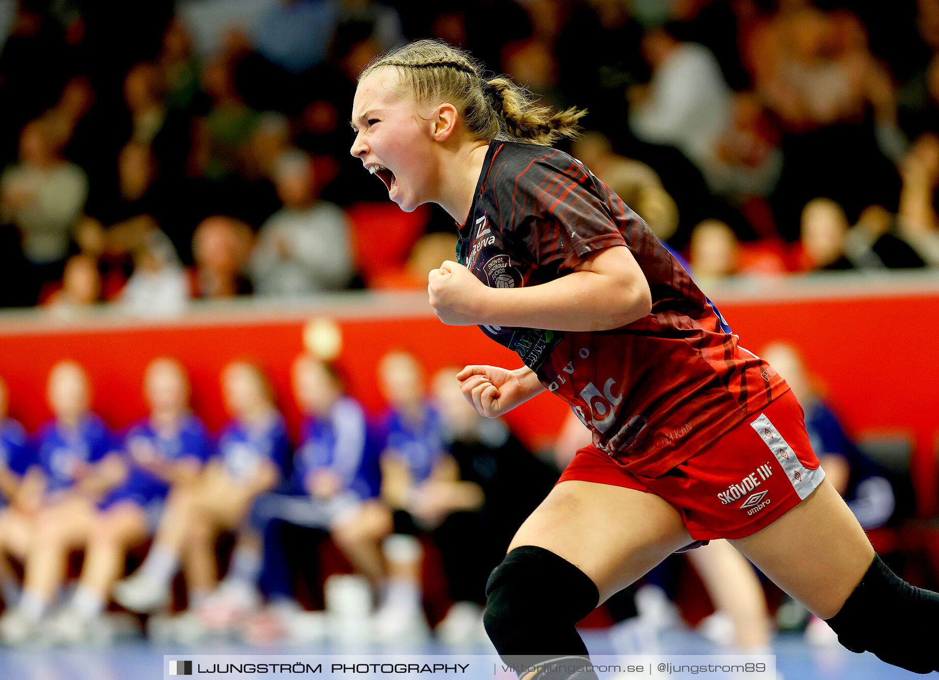 USM F16 Steg 3 Skövde HF 1-Huddinge HK 28-15,dam,Skövde Idrottshall,Skövde,Sverige,Ungdoms-SM,Handboll,2025,361226