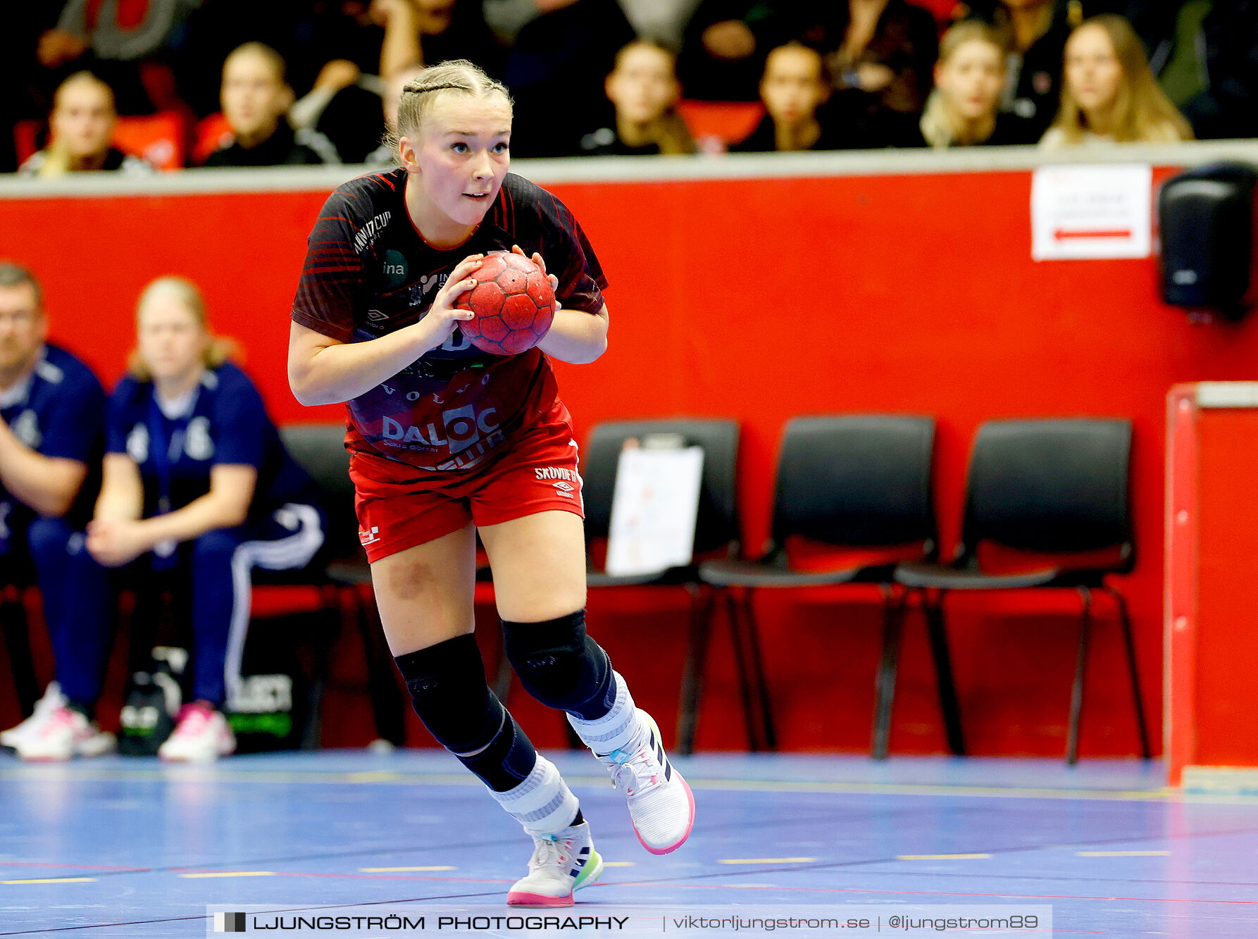 USM F16 Steg 3 Skövde HF 1-Huddinge HK 28-15,dam,Skövde Idrottshall,Skövde,Sverige,Ungdoms-SM,Handboll,2025,361234