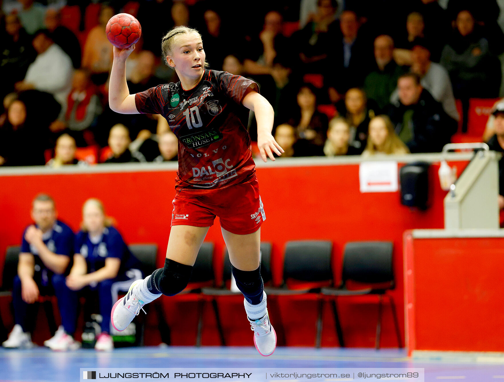 USM F16 Steg 3 Skövde HF 1-Huddinge HK 28-15,dam,Skövde Idrottshall,Skövde,Sverige,Ungdoms-SM,Handboll,2025,361235
