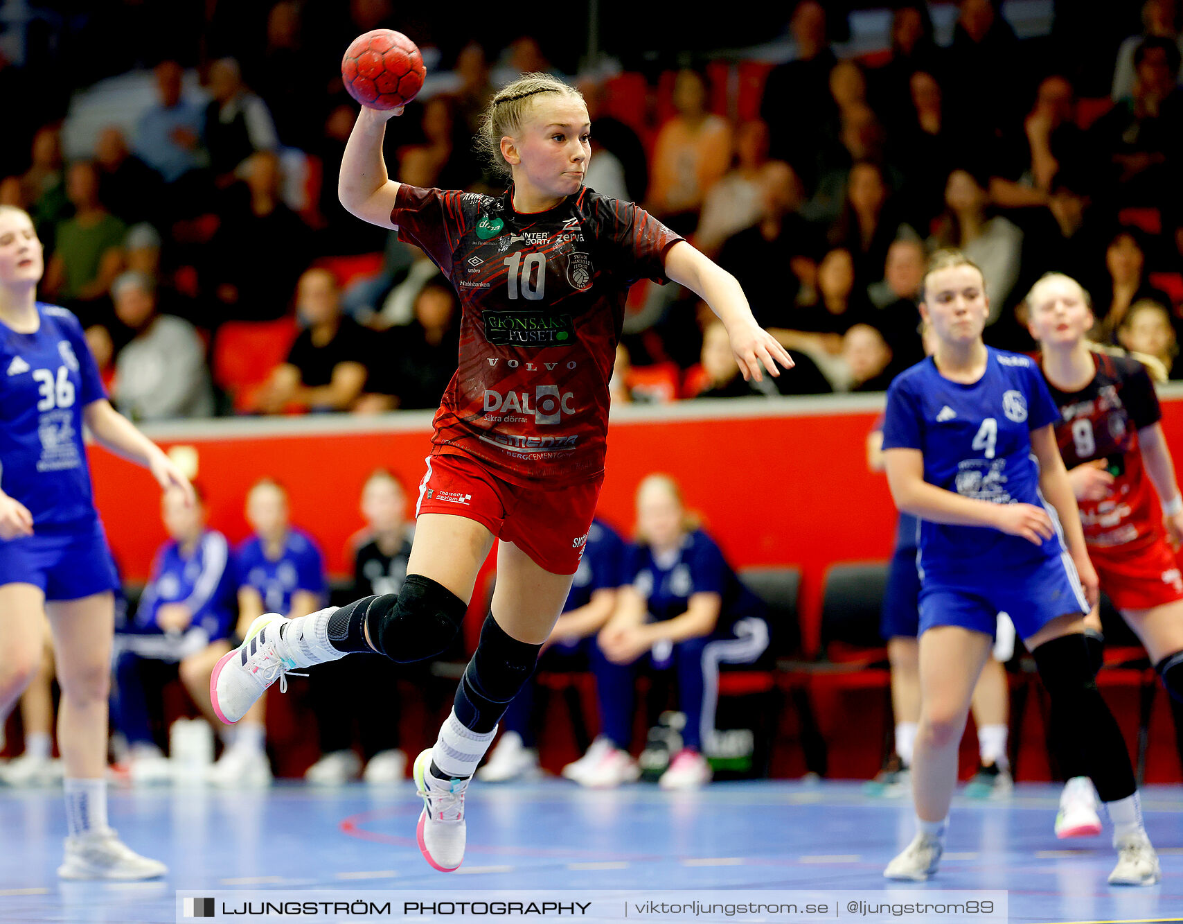 USM F16 Steg 3 Skövde HF 1-Huddinge HK 28-15,dam,Skövde Idrottshall,Skövde,Sverige,Ungdoms-SM,Handboll,2025,361238