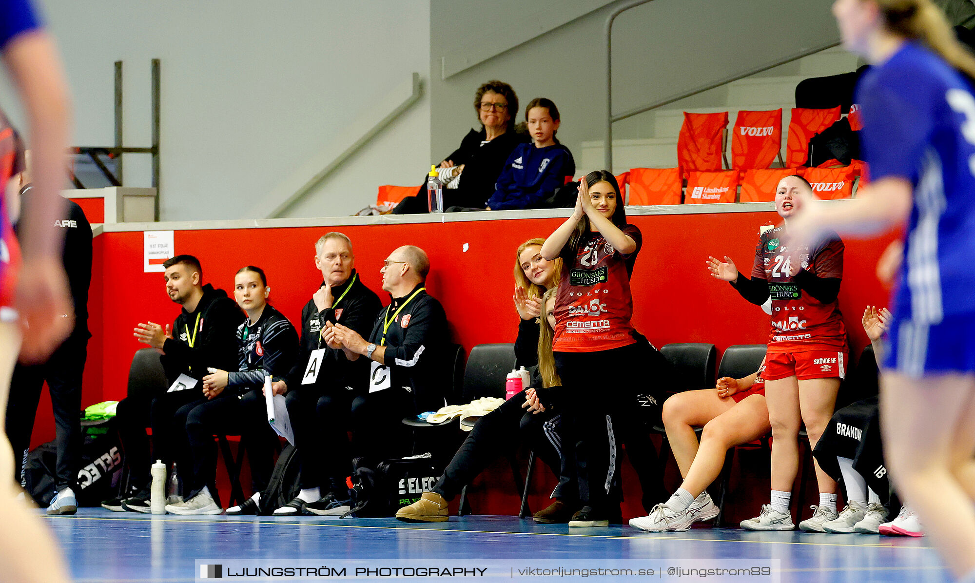 USM F16 Steg 3 Skövde HF 1-Huddinge HK 28-15,dam,Skövde Idrottshall,Skövde,Sverige,Ungdoms-SM,Handboll,2025,361241
