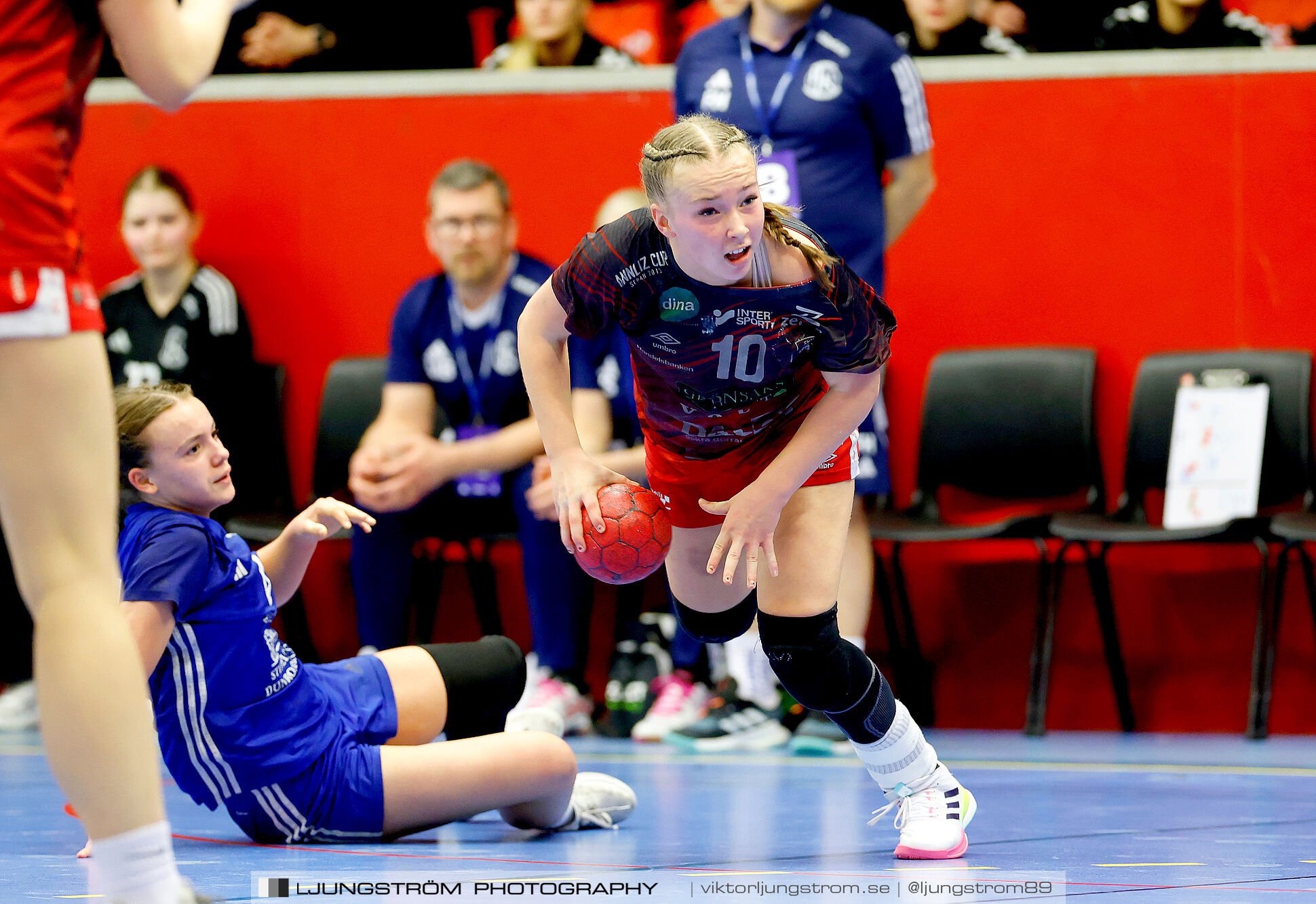 USM F16 Steg 3 Skövde HF 1-Huddinge HK 28-15,dam,Skövde Idrottshall,Skövde,Sverige,Ungdoms-SM,Handboll,2025,361243
