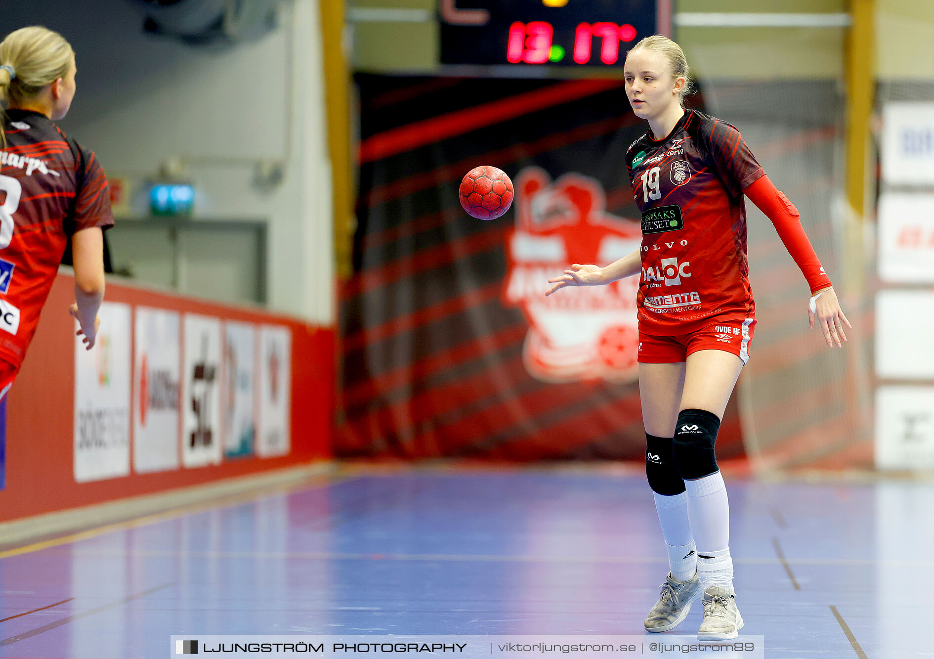 USM F16 Steg 3 Skövde HF 1-Huddinge HK 28-15,dam,Skövde Idrottshall,Skövde,Sverige,Ungdoms-SM,Handboll,2025,361246