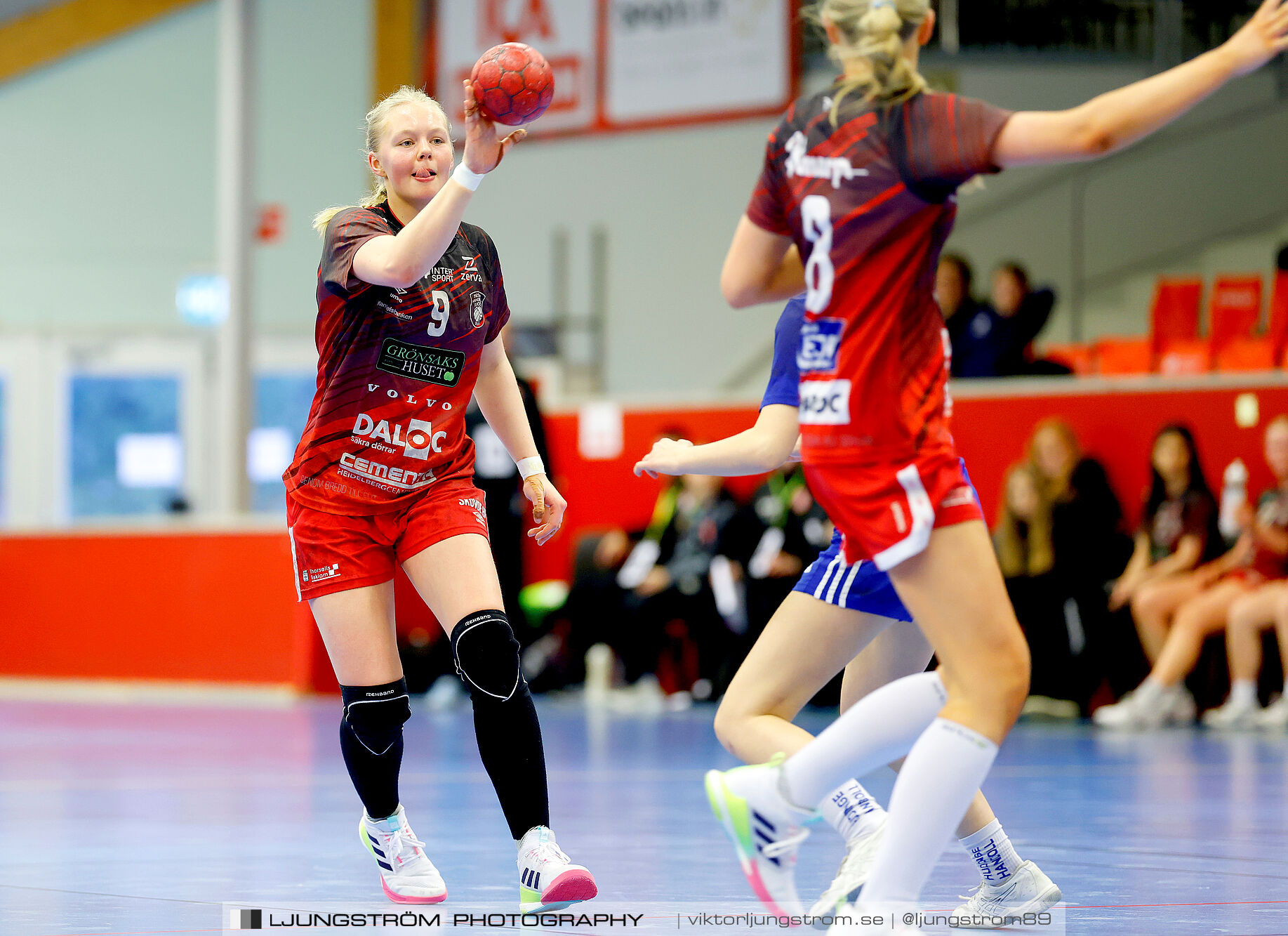 USM F16 Steg 3 Skövde HF 1-Huddinge HK 28-15,dam,Skövde Idrottshall,Skövde,Sverige,Ungdoms-SM,Handboll,2025,361247