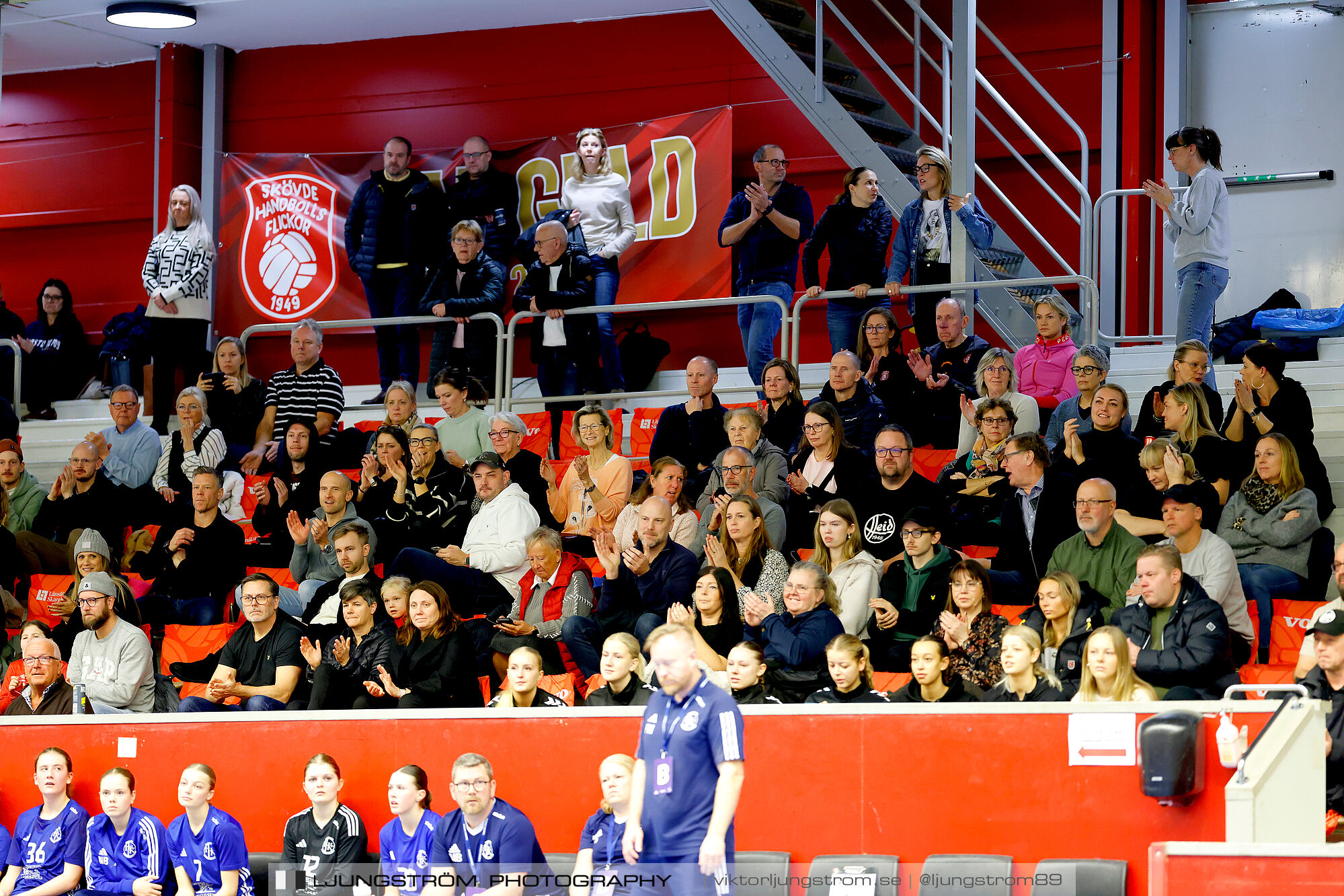 USM F16 Steg 3 Skövde HF 1-Huddinge HK 28-15,dam,Skövde Idrottshall,Skövde,Sverige,Ungdoms-SM,Handboll,2025,361249