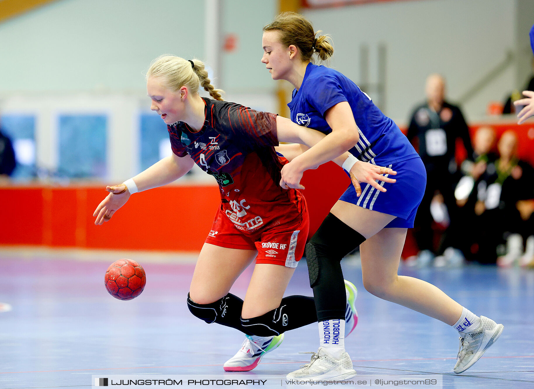 USM F16 Steg 3 Skövde HF 1-Huddinge HK 28-15,dam,Skövde Idrottshall,Skövde,Sverige,Ungdoms-SM,Handboll,2025,361261