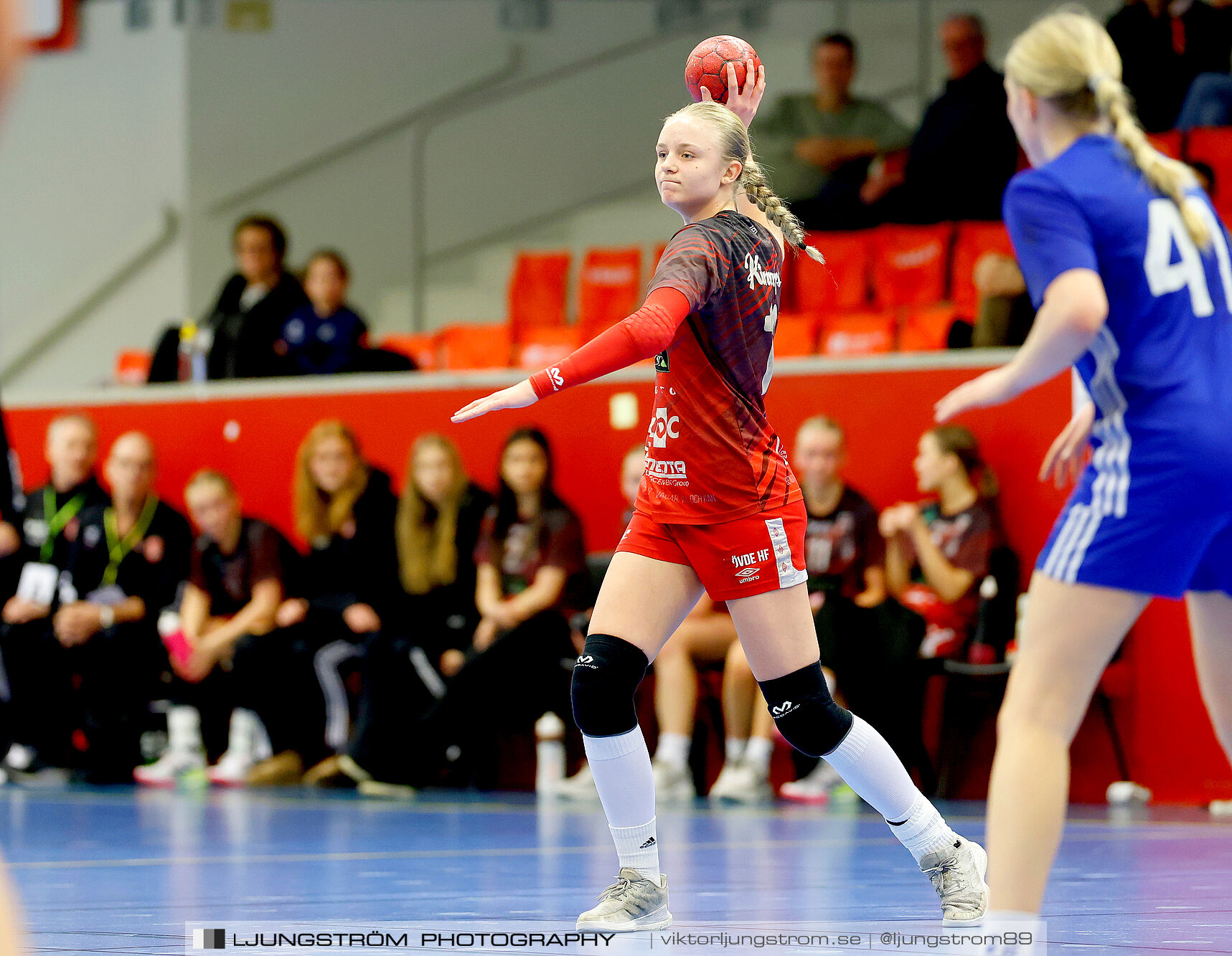 USM F16 Steg 3 Skövde HF 1-Huddinge HK 28-15,dam,Skövde Idrottshall,Skövde,Sverige,Ungdoms-SM,Handboll,2025,361266