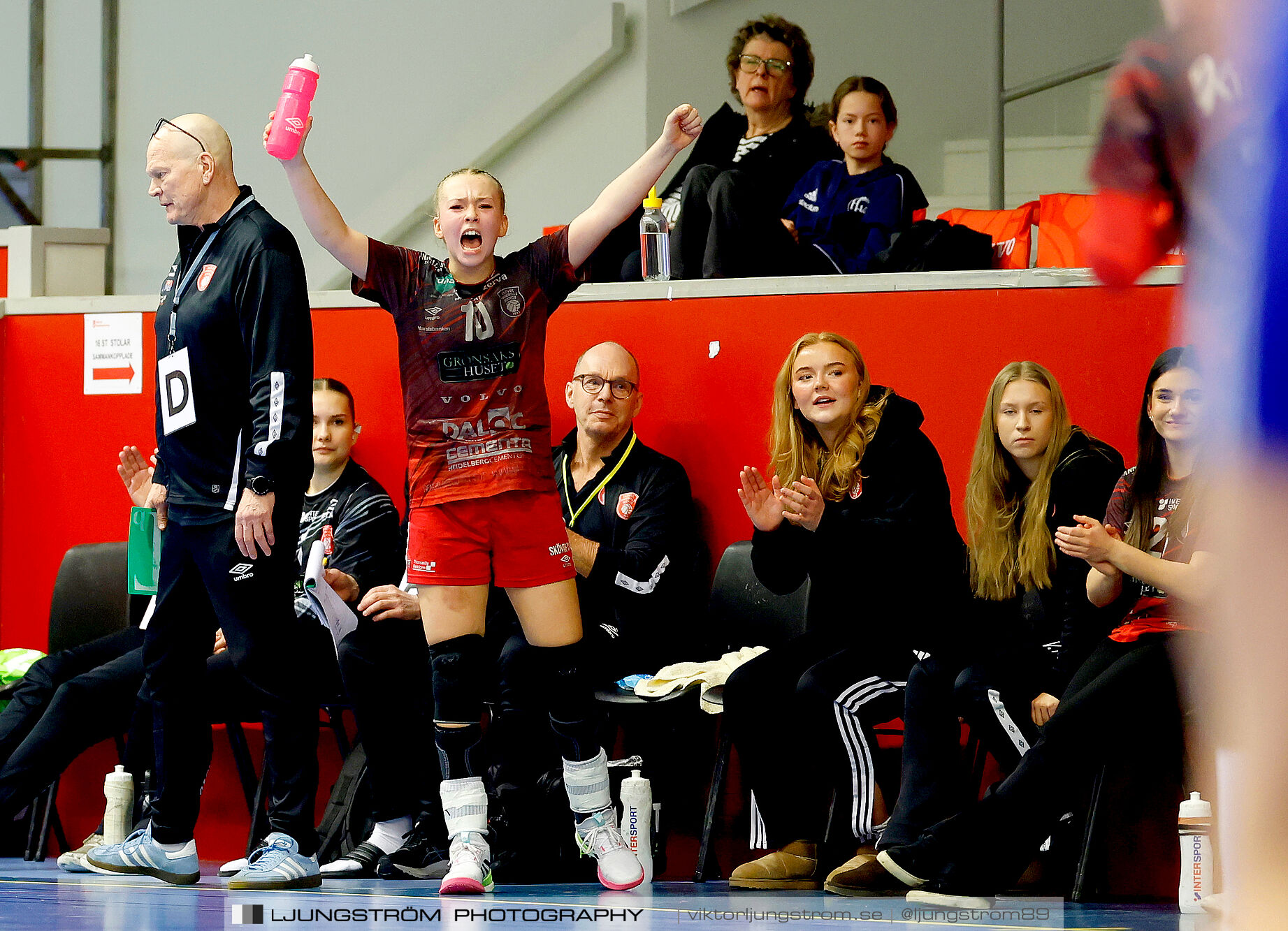 USM F16 Steg 3 Skövde HF 1-Huddinge HK 28-15,dam,Skövde Idrottshall,Skövde,Sverige,Ungdoms-SM,Handboll,2025,361268