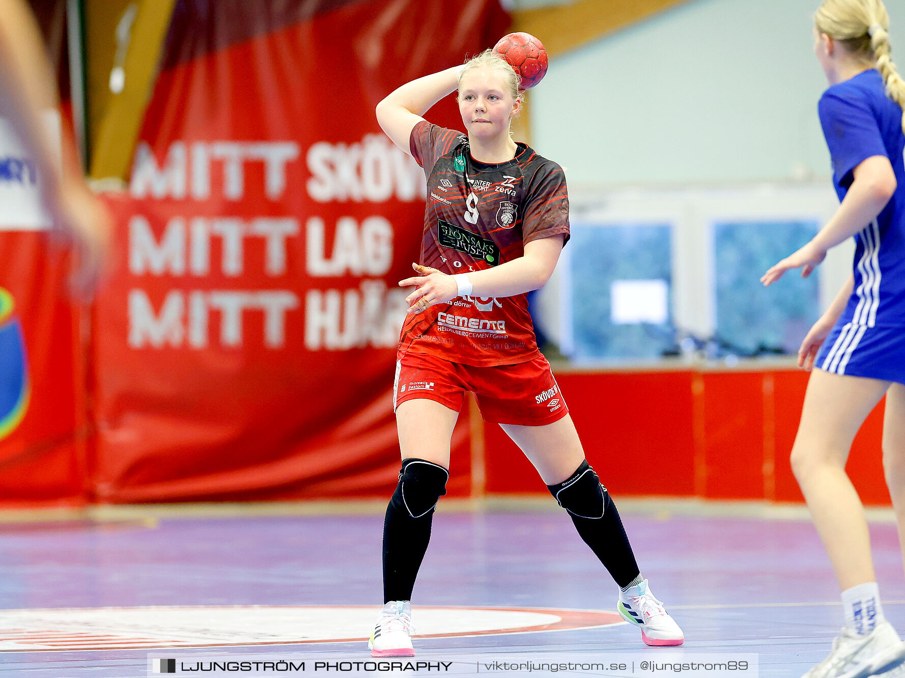 USM F16 Steg 3 Skövde HF 1-Huddinge HK 28-15,dam,Skövde Idrottshall,Skövde,Sverige,Ungdoms-SM,Handboll,2025,361272