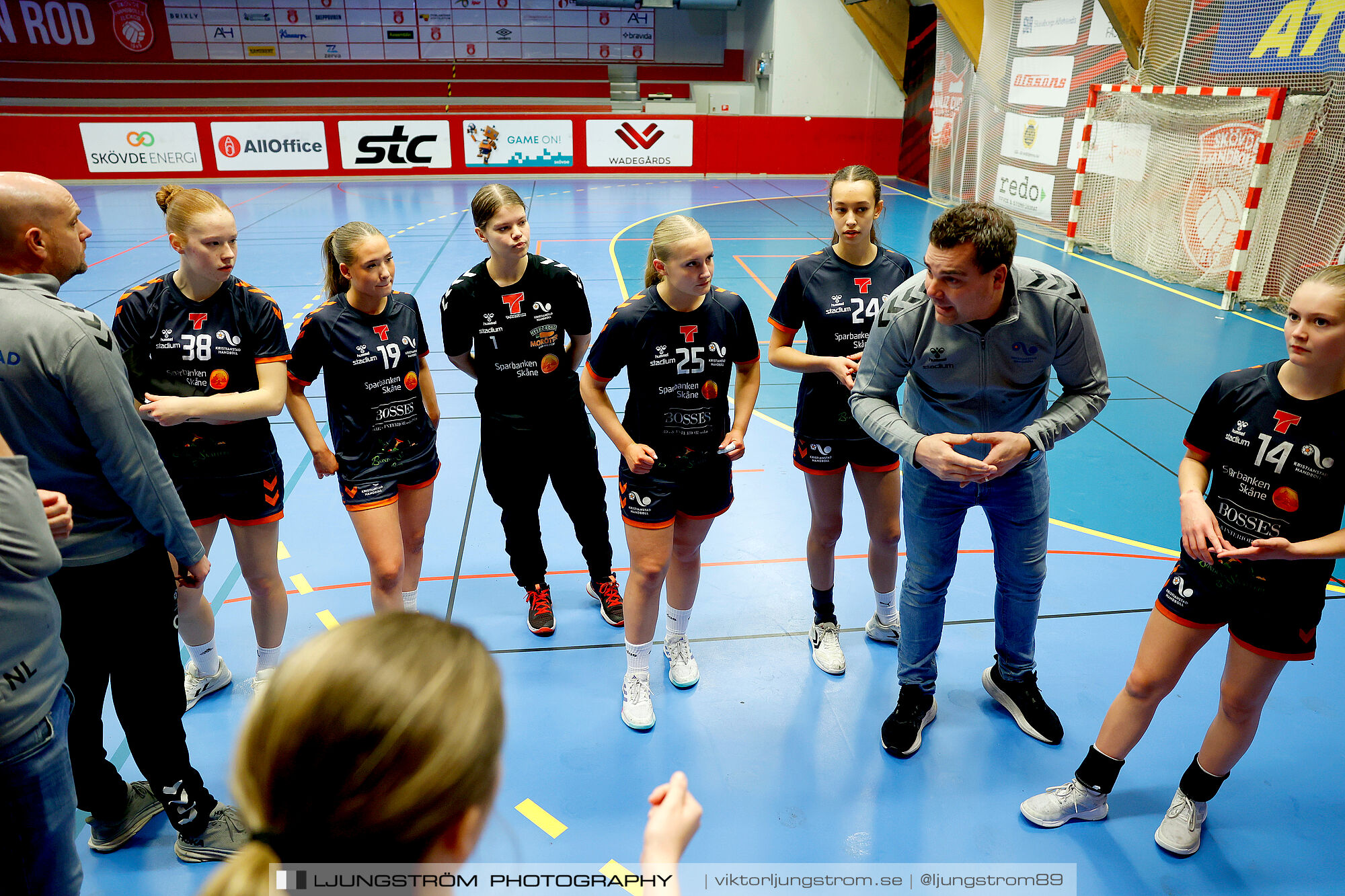 USM F16 Steg 3 BK Heid-Kristianstad HK 18-23,dam,Skövde Idrottshall,Skövde,Sverige,Ungdoms-SM,Handboll,2025,361275