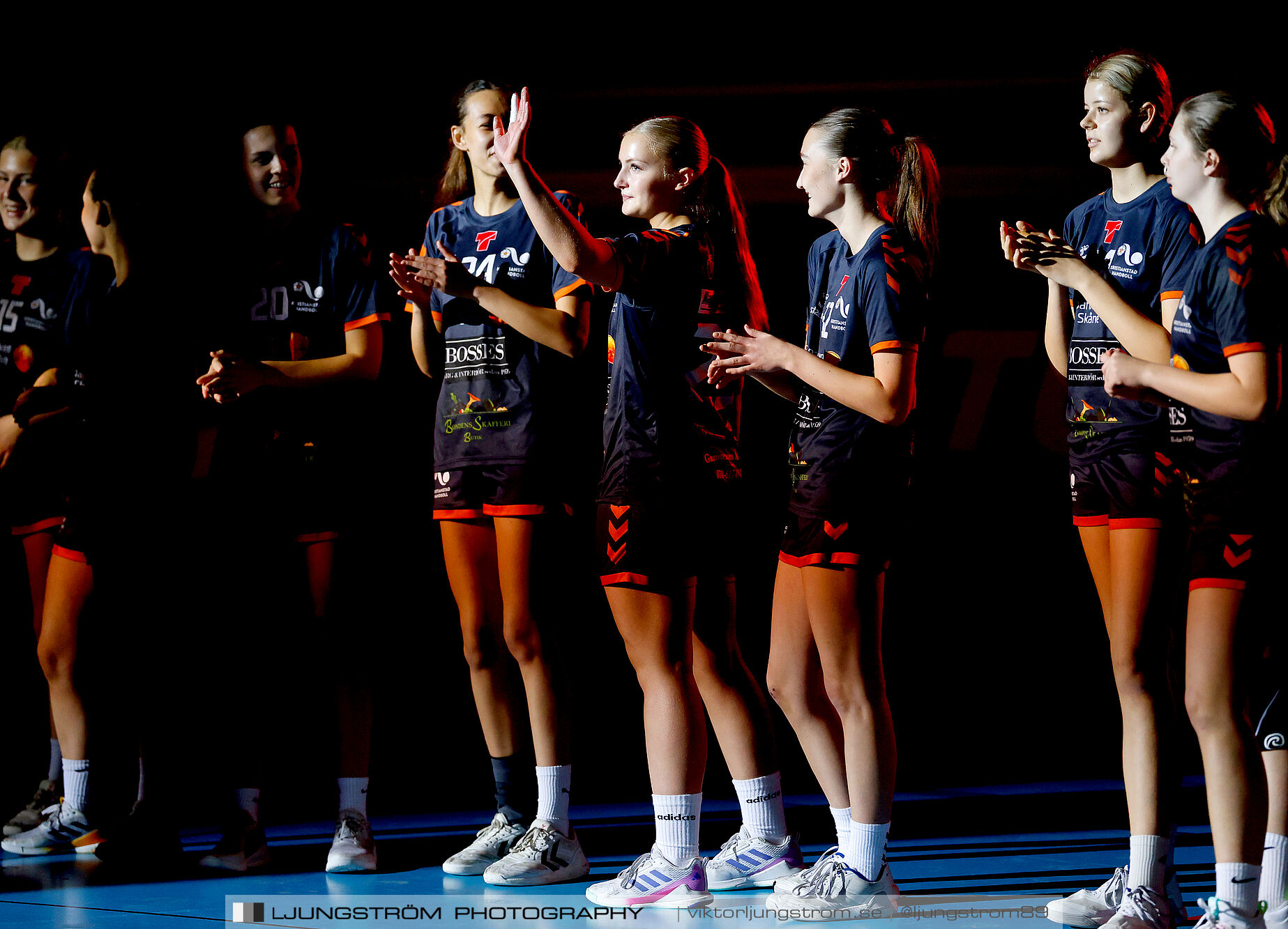 USM F16 Steg 3 BK Heid-Kristianstad HK 18-23,dam,Skövde Idrottshall,Skövde,Sverige,Ungdoms-SM,Handboll,2025,361286