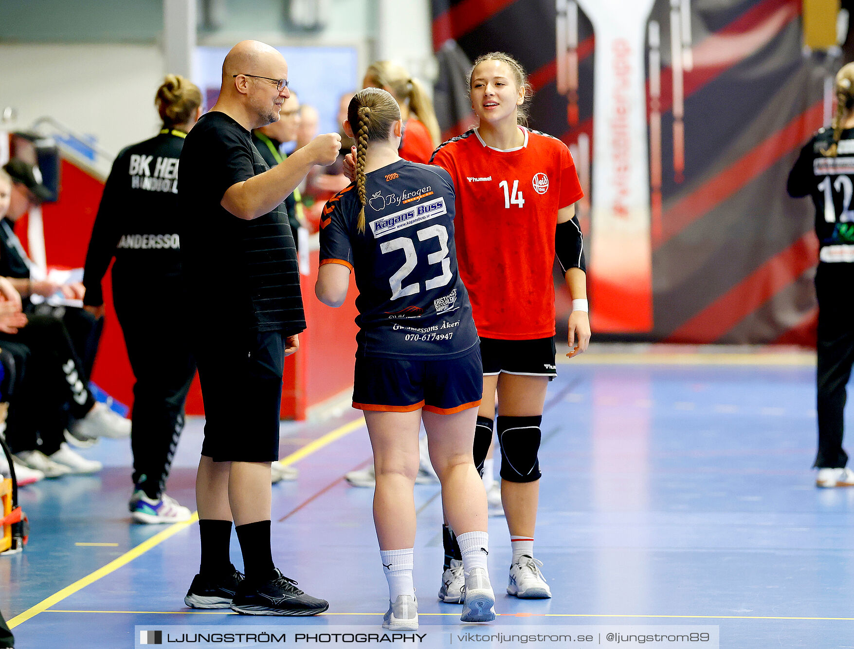 USM F16 Steg 3 BK Heid-Kristianstad HK 18-23,dam,Skövde Idrottshall,Skövde,Sverige,Ungdoms-SM,Handboll,2025,361325