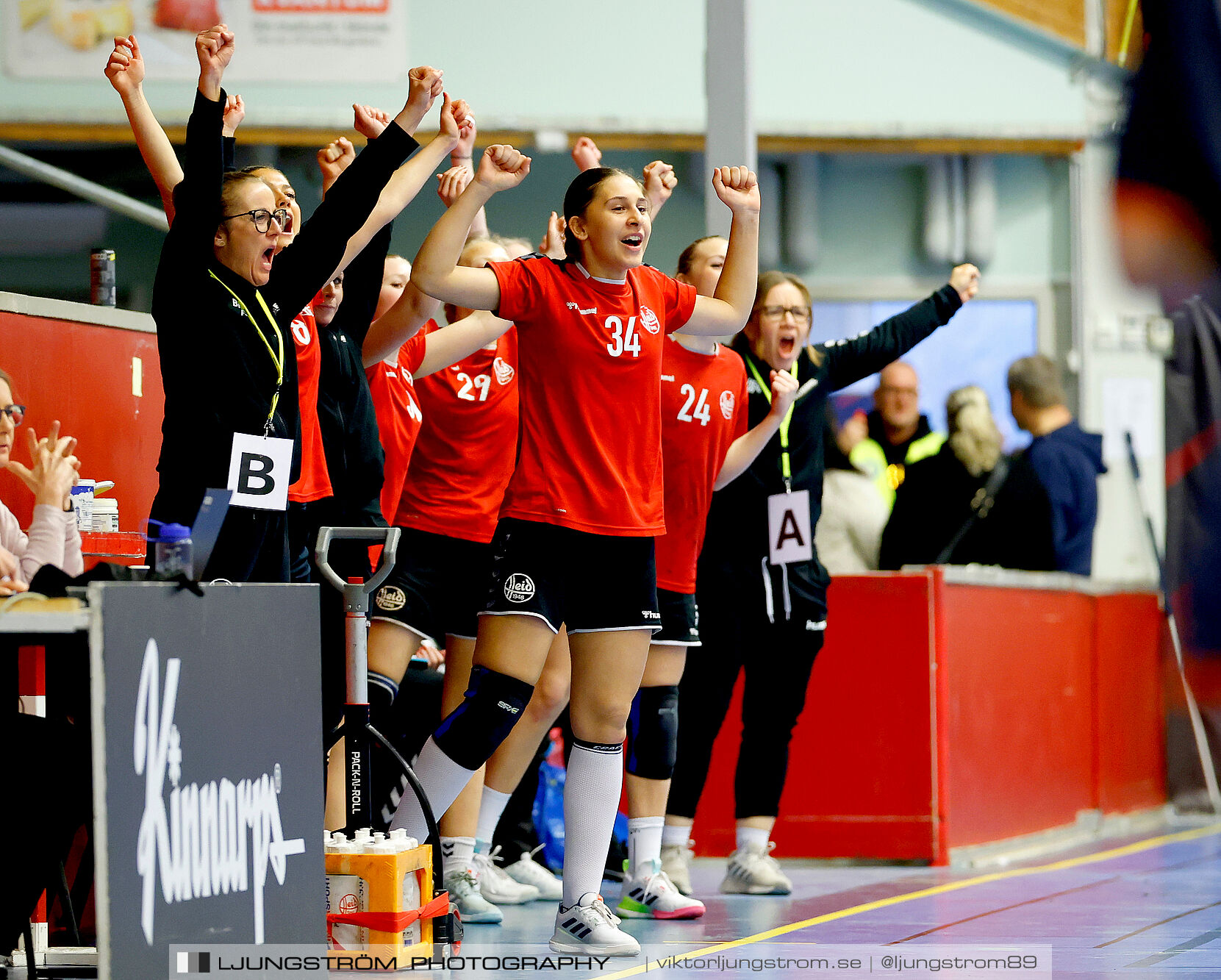 USM F16 Steg 3 BK Heid-Kristianstad HK 18-23,dam,Skövde Idrottshall,Skövde,Sverige,Ungdoms-SM,Handboll,2025,361333