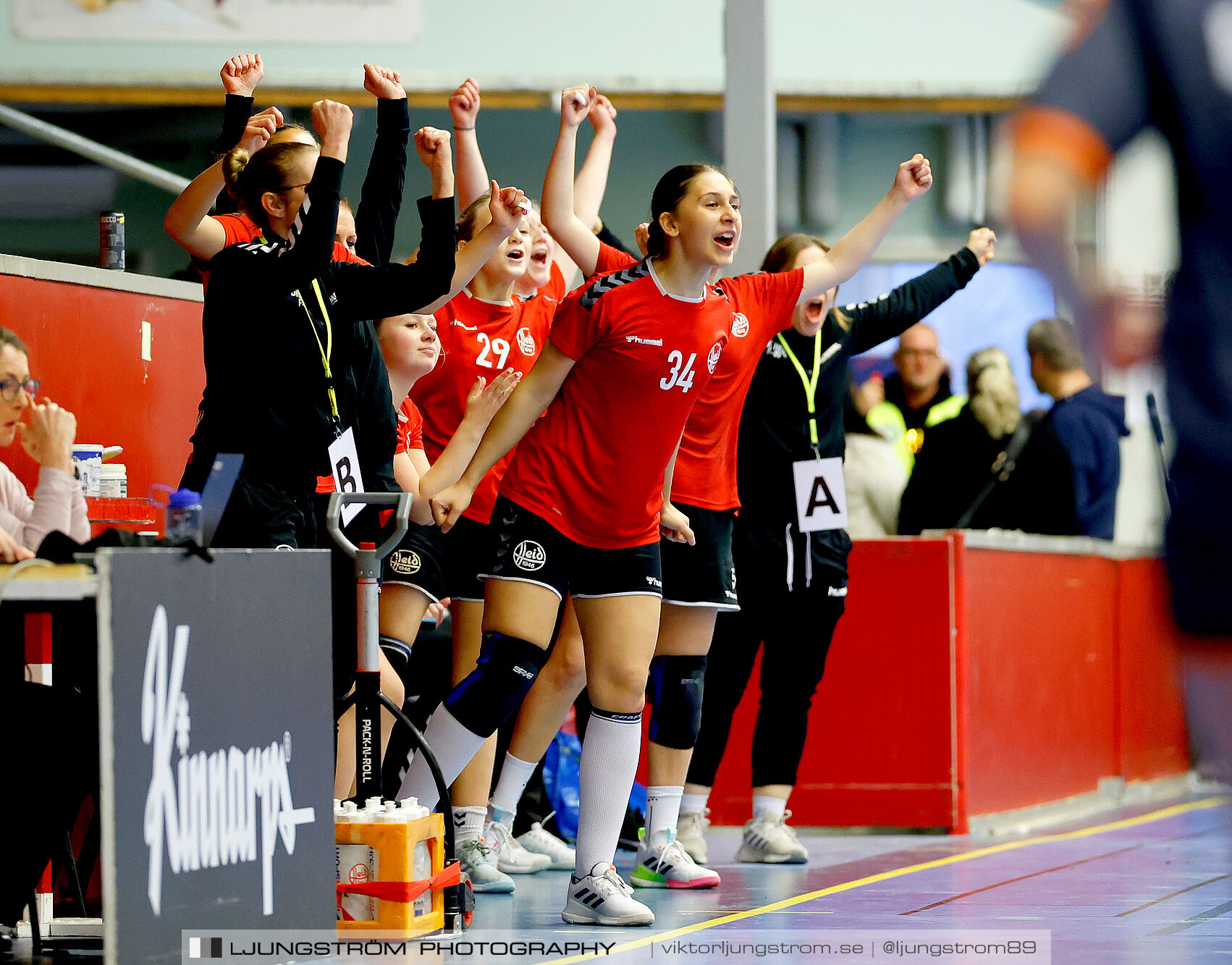 USM F16 Steg 3 BK Heid-Kristianstad HK 18-23,dam,Skövde Idrottshall,Skövde,Sverige,Ungdoms-SM,Handboll,2025,361334
