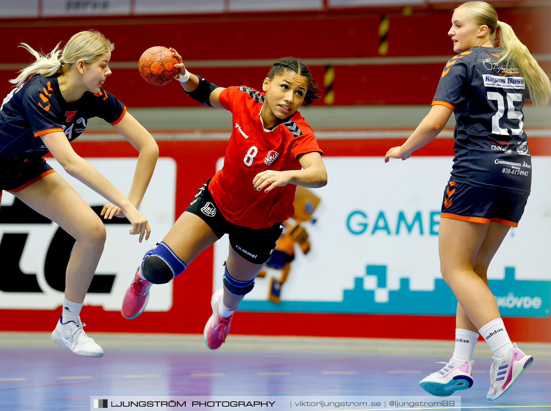 USM F16 Steg 3 BK Heid-Kristianstad HK 18-23,dam,Skövde Idrottshall,Skövde,Sverige,Ungdoms-SM,Handboll,2025,361338