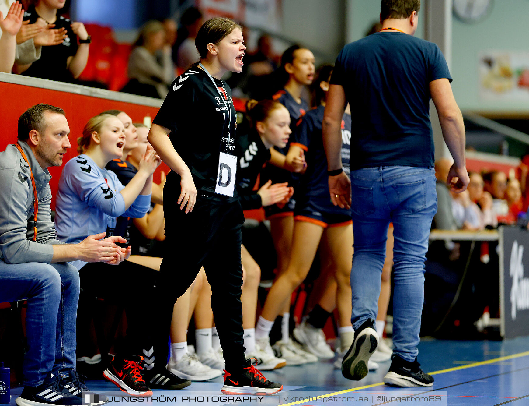 USM F16 Steg 3 BK Heid-Kristianstad HK 18-23,dam,Skövde Idrottshall,Skövde,Sverige,Ungdoms-SM,Handboll,2025,361345