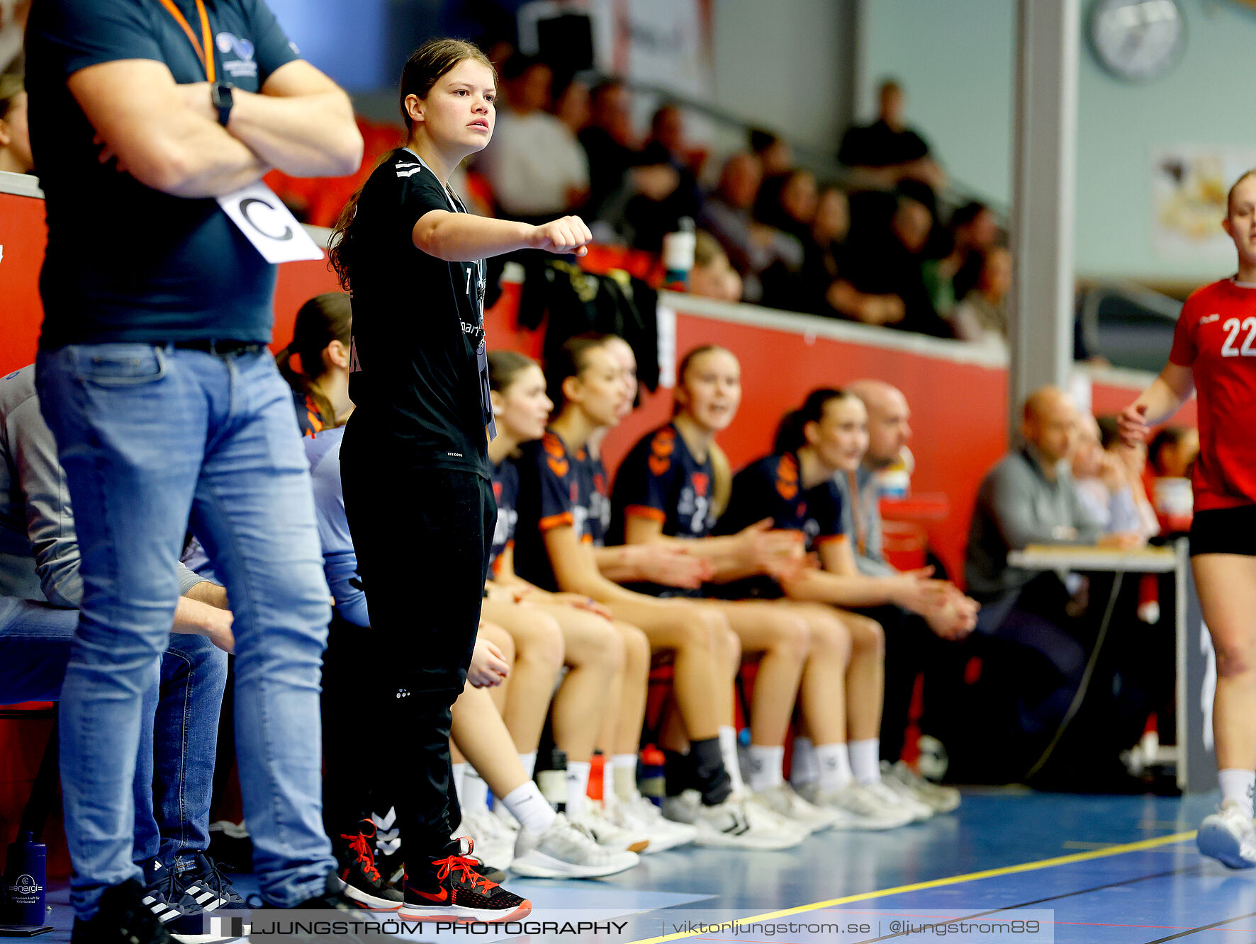 USM F16 Steg 3 BK Heid-Kristianstad HK 18-23,dam,Skövde Idrottshall,Skövde,Sverige,Ungdoms-SM,Handboll,2025,361361