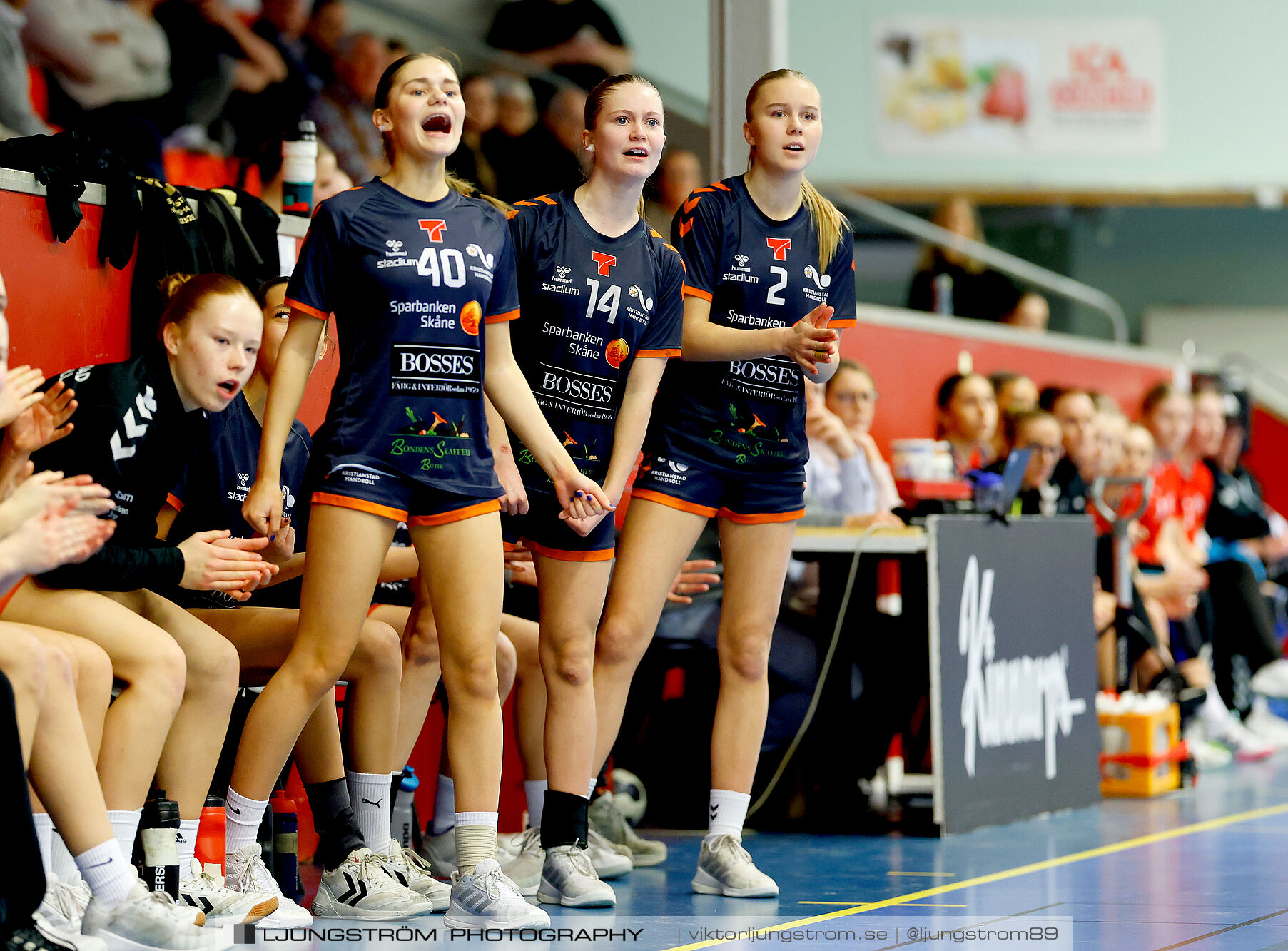 USM F16 Steg 3 BK Heid-Kristianstad HK 18-23,dam,Skövde Idrottshall,Skövde,Sverige,Ungdoms-SM,Handboll,2025,361363
