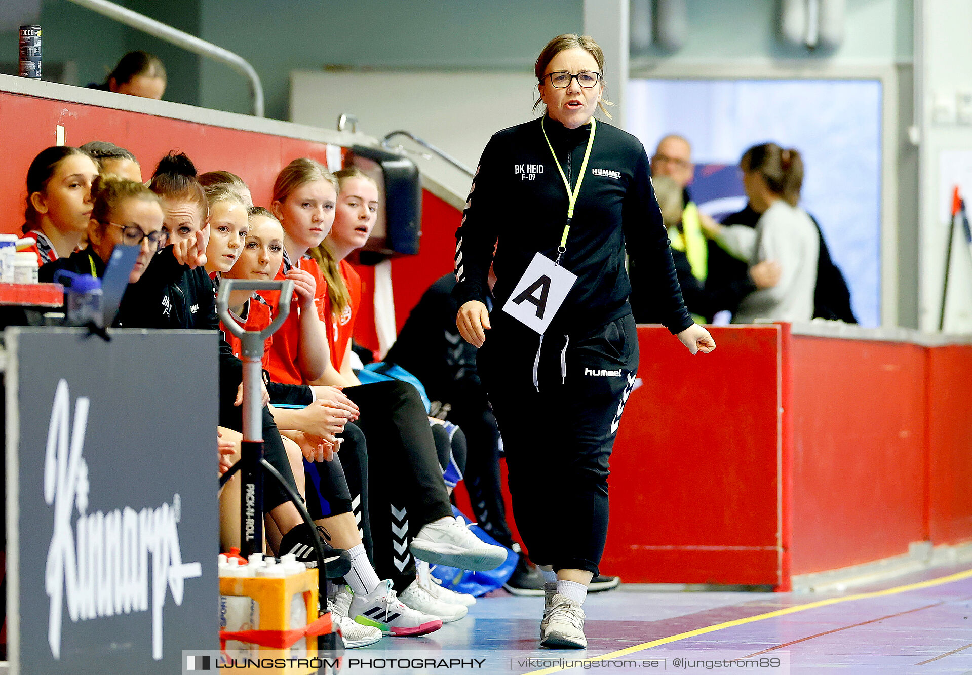 USM F16 Steg 3 BK Heid-Kristianstad HK 18-23,dam,Skövde Idrottshall,Skövde,Sverige,Ungdoms-SM,Handboll,2025,361365