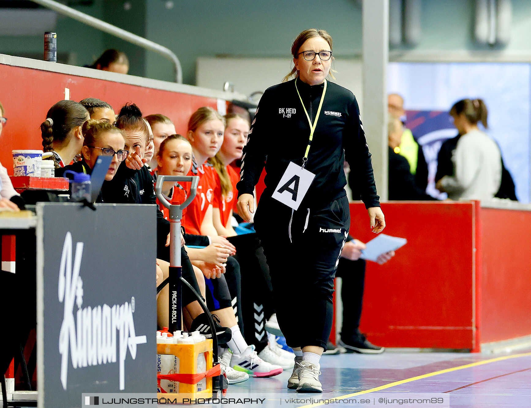 USM F16 Steg 3 BK Heid-Kristianstad HK 18-23,dam,Skövde Idrottshall,Skövde,Sverige,Ungdoms-SM,Handboll,2025,361366