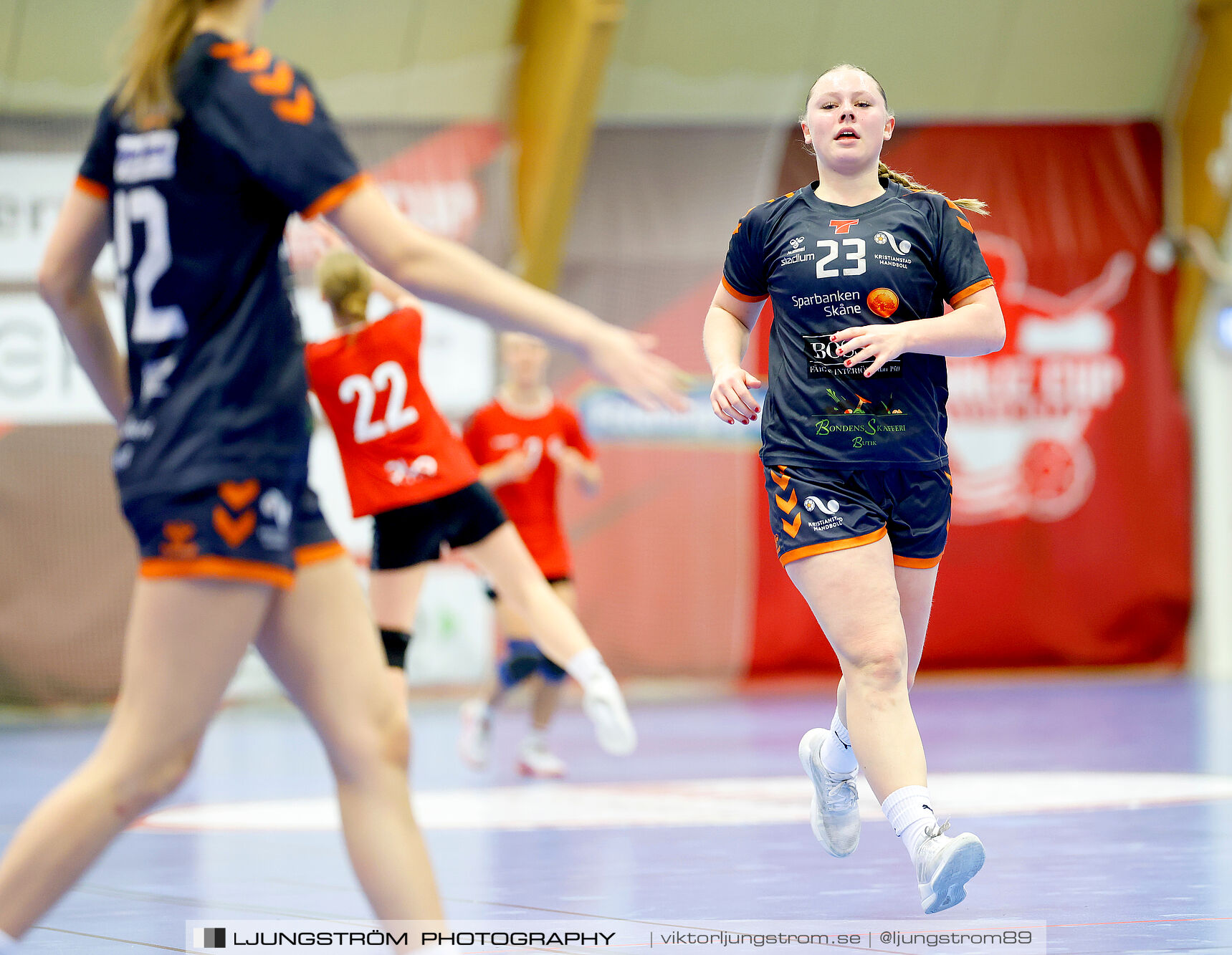 USM F16 Steg 3 BK Heid-Kristianstad HK 18-23,dam,Skövde Idrottshall,Skövde,Sverige,Ungdoms-SM,Handboll,2025,361370