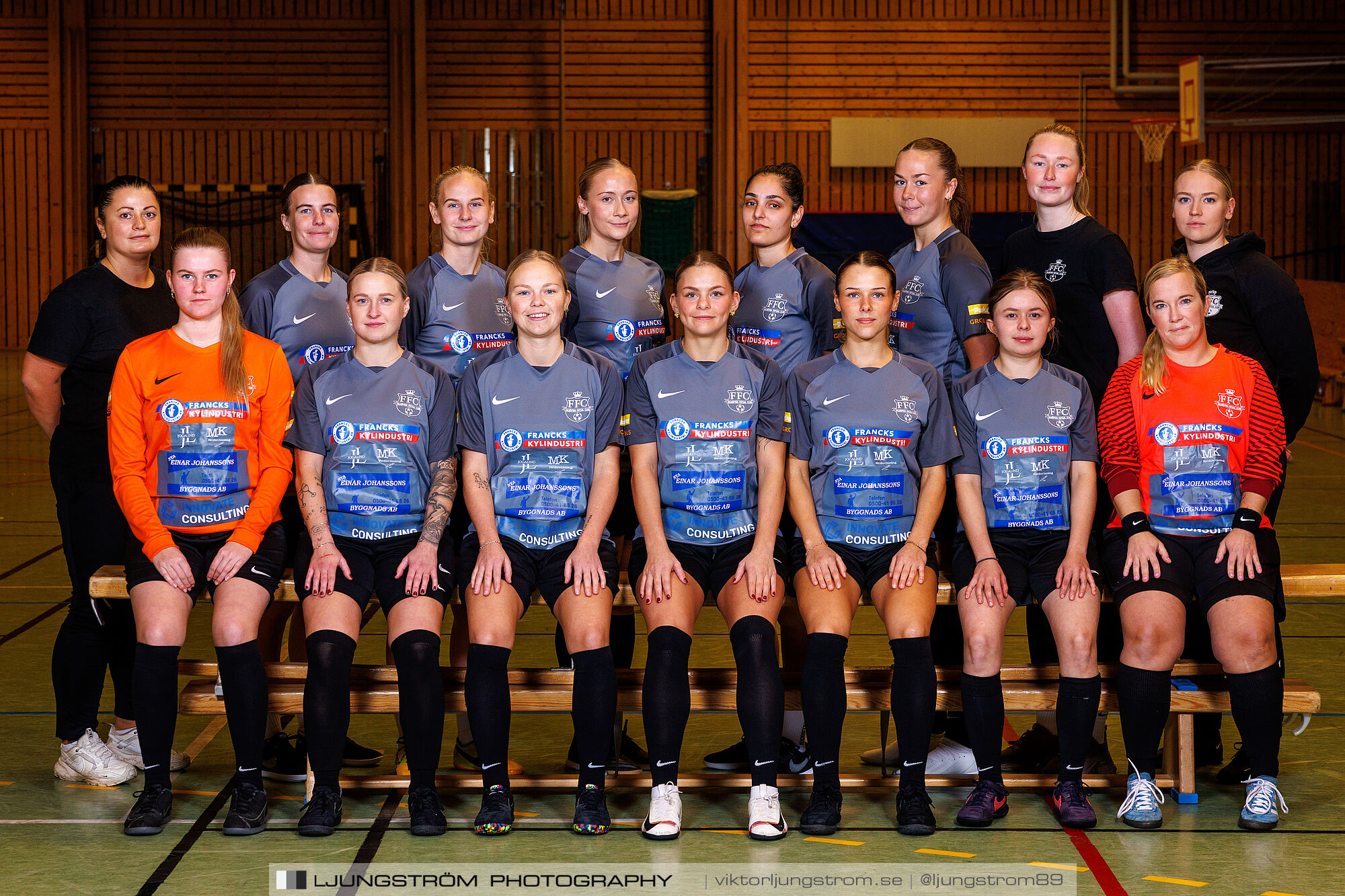 Falköping Futsal Club 2024-2025,dam,Gustaf Dalénskolans sporthall,Stenstorp,Sverige,Lagfotografering,,2024,361420