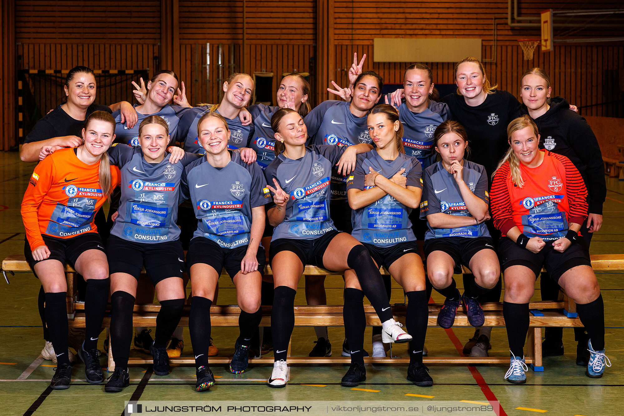Falköping Futsal Club 2024-2025,dam,Gustaf Dalénskolans sporthall,Stenstorp,Sverige,Lagfotografering,,2024,361422