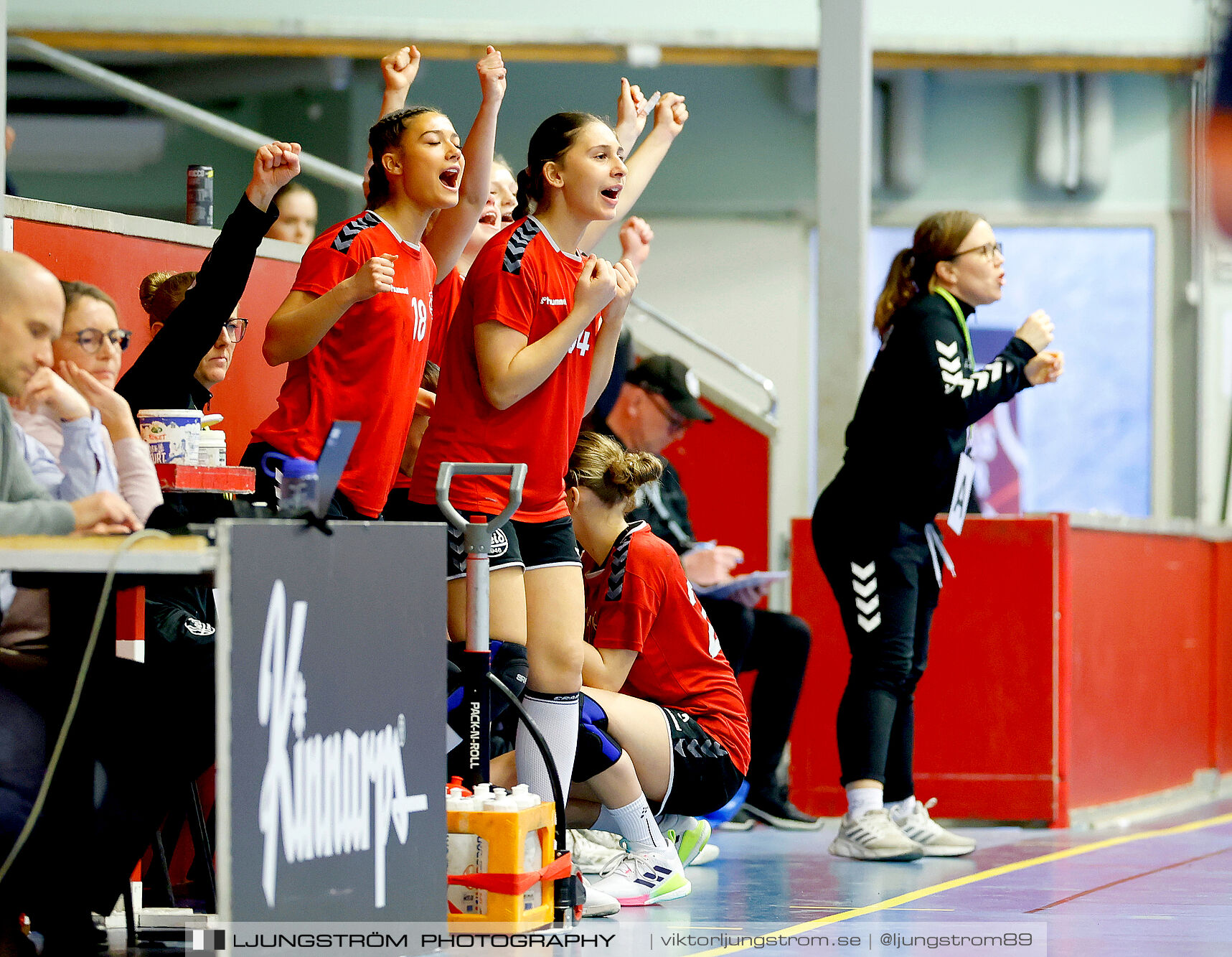 USM F16 Steg 3 BK Heid-Kristianstad HK 18-23,dam,Skövde Idrottshall,Skövde,Sverige,Ungdoms-SM,Handboll,2025,361461