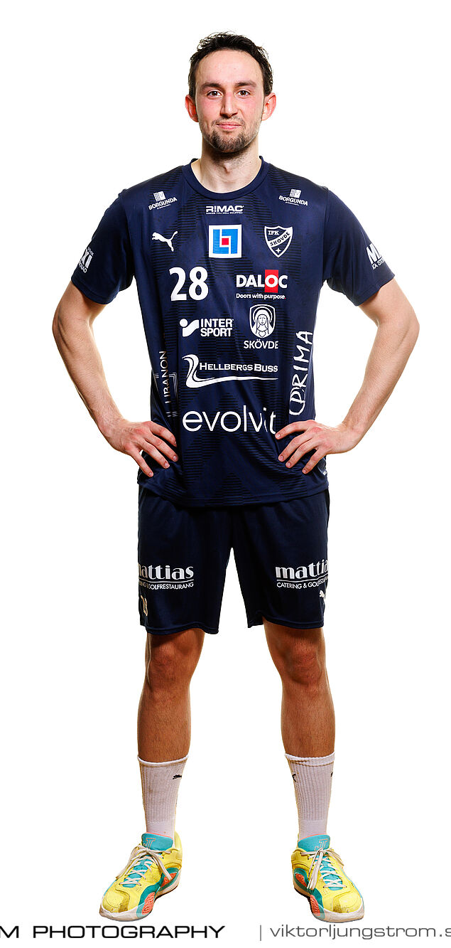 IFK Skövde HK Porträtt Zoran Bozic,herr,Arena Skövde,Skövde,Sverige,Lagfotografering,,2025,362279