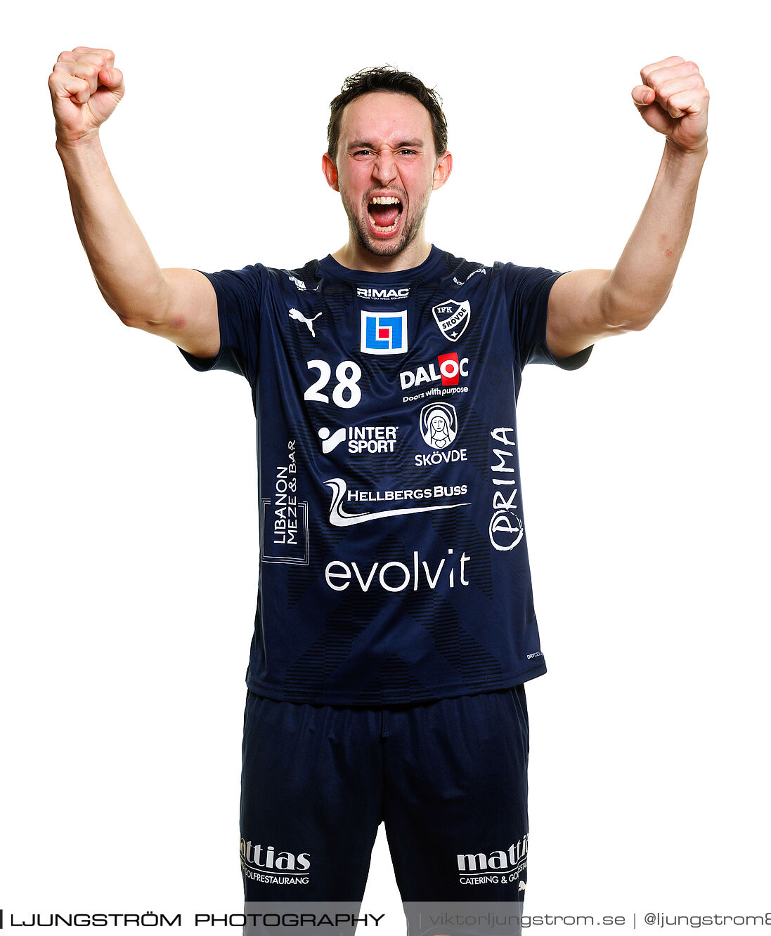 IFK Skövde HK Porträtt Zoran Bozic,herr,Arena Skövde,Skövde,Sverige,Lagfotografering,,2025,362281