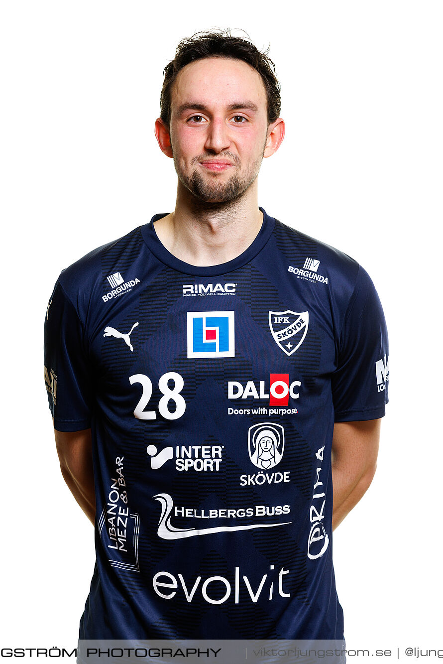 IFK Skövde HK Porträtt Zoran Bozic,herr,Arena Skövde,Skövde,Sverige,Lagfotografering,,2025,362283