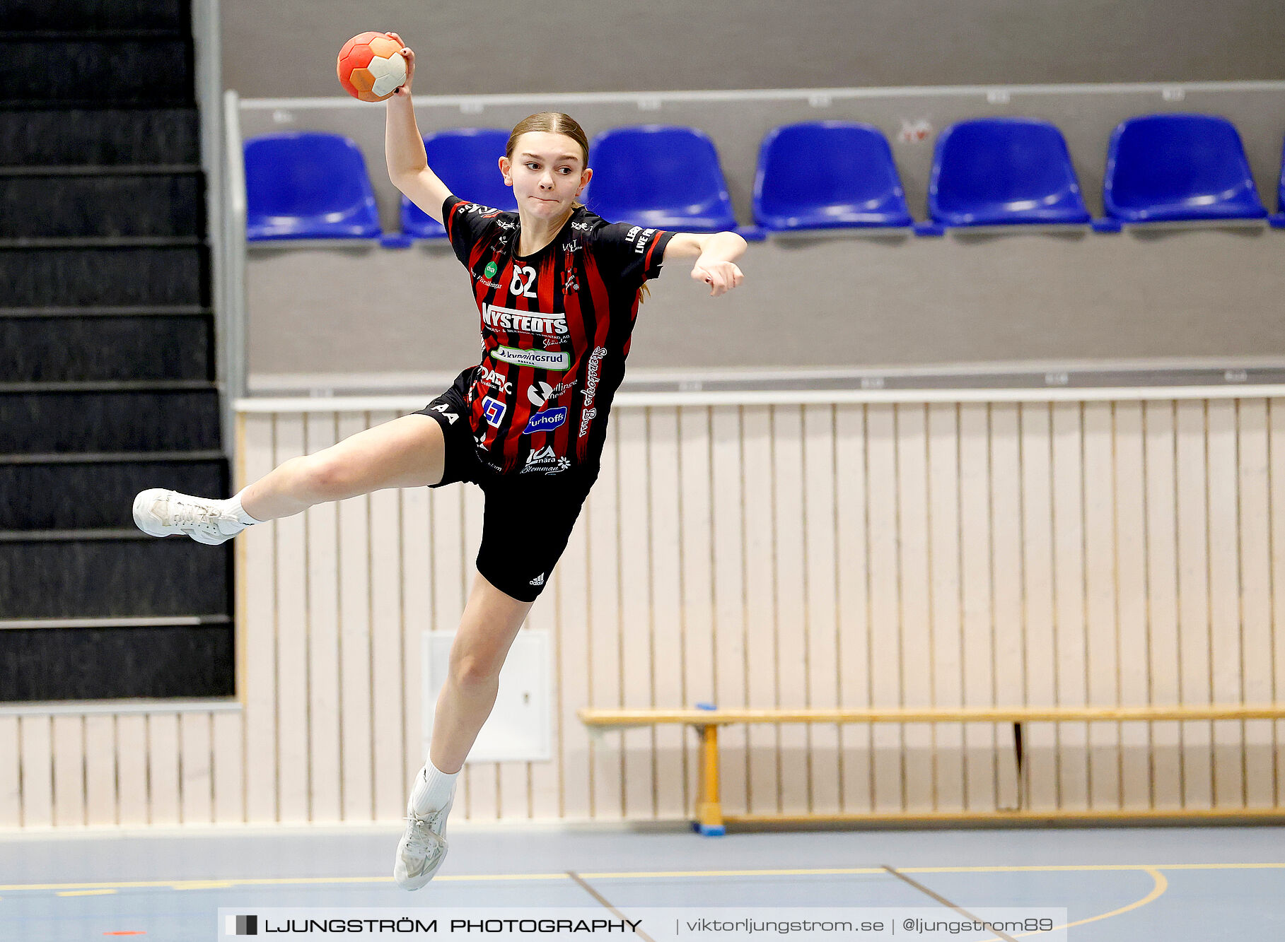 USM F14 Steg 3 HK Country Svart-Eslövs IK 23-19,dam,Kavelbro Arena Skövde,Skövde,Sverige,Ungdoms-SM,Handboll,2025,362305