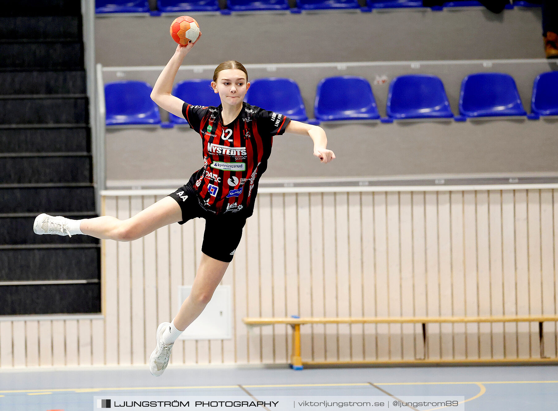 USM F14 Steg 3 HK Country Svart-Eslövs IK 23-19,dam,Kavelbro Arena Skövde,Skövde,Sverige,Ungdoms-SM,Handboll,2025,362306
