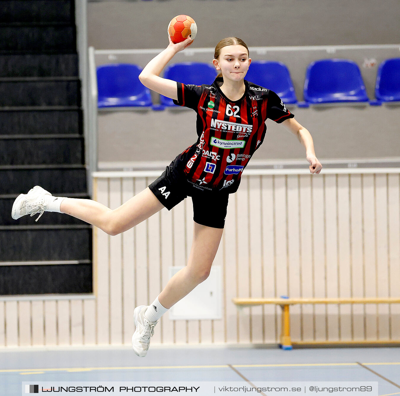 USM F14 Steg 3 HK Country Svart-Eslövs IK 23-19,dam,Kavelbro Arena Skövde,Skövde,Sverige,Ungdoms-SM,Handboll,2025,362307