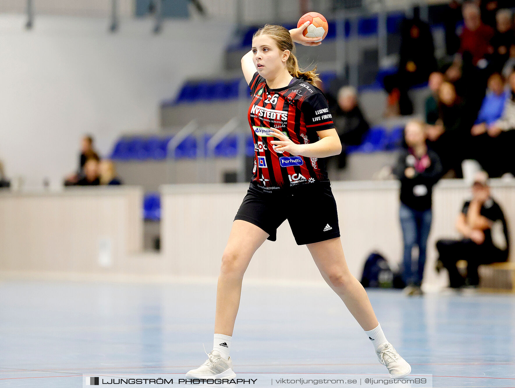 USM F14 Steg 3 HK Country Svart-Eslövs IK 23-19,dam,Kavelbro Arena Skövde,Skövde,Sverige,Ungdoms-SM,Handboll,2025,362311