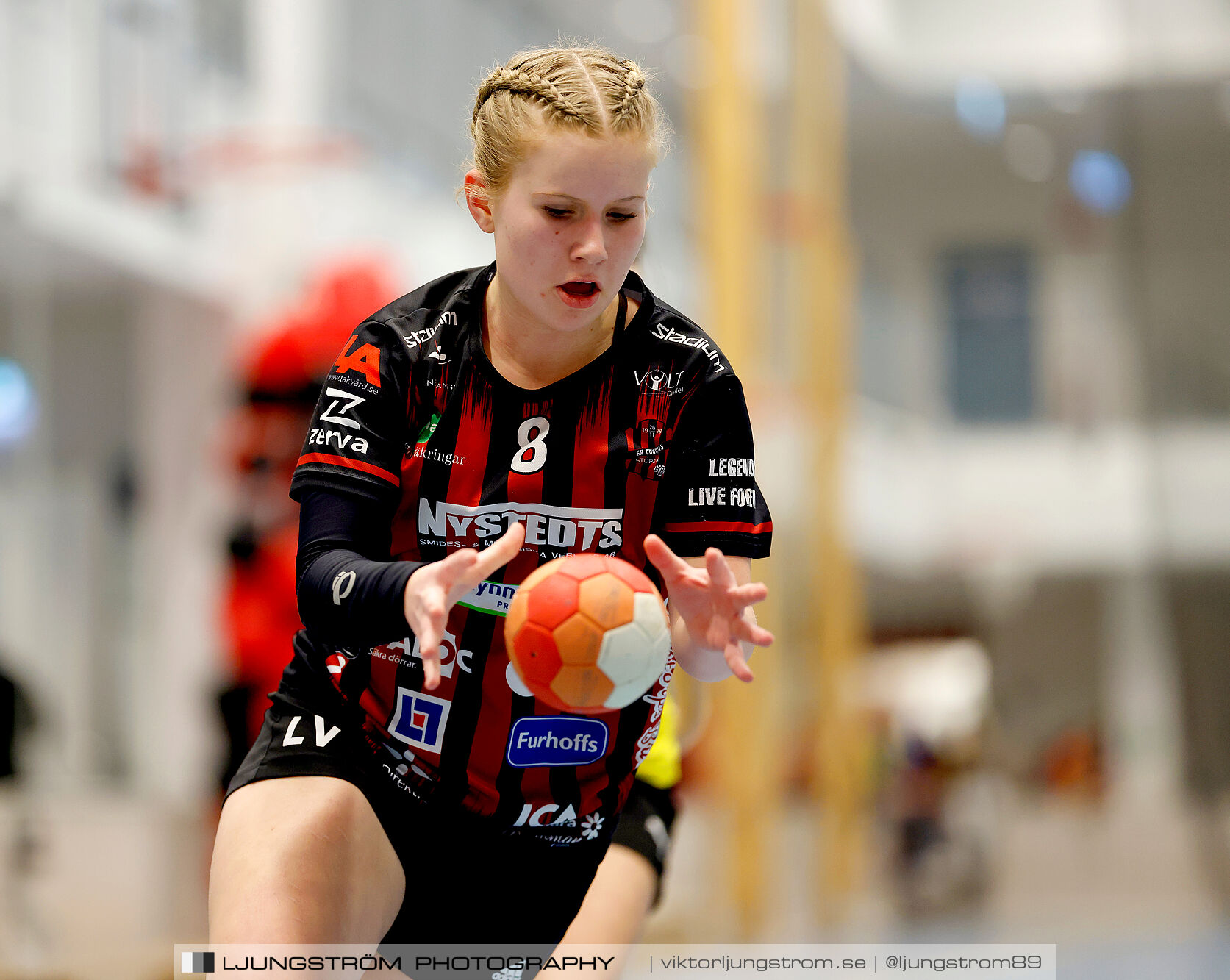 USM F14 Steg 3 HK Country Svart-Eslövs IK 23-19,dam,Kavelbro Arena Skövde,Skövde,Sverige,Ungdoms-SM,Handboll,2025,362323
