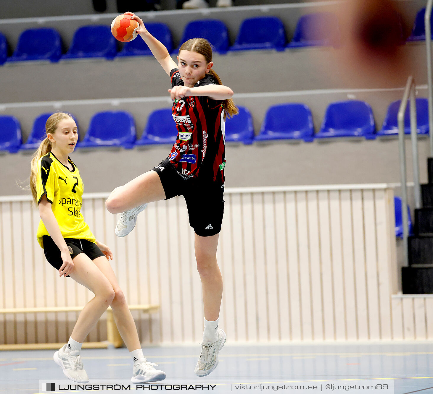 USM F14 Steg 3 HK Country Svart-Eslövs IK 23-19,dam,Kavelbro Arena Skövde,Skövde,Sverige,Ungdoms-SM,Handboll,2025,362330