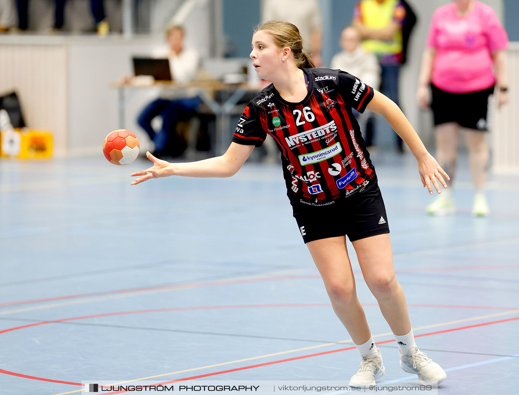 USM F14 Steg 3 HK Country Svart-Eslövs IK 23-19,dam,Kavelbro Arena Skövde,Skövde,Sverige,Ungdoms-SM,Handboll,2025,362334