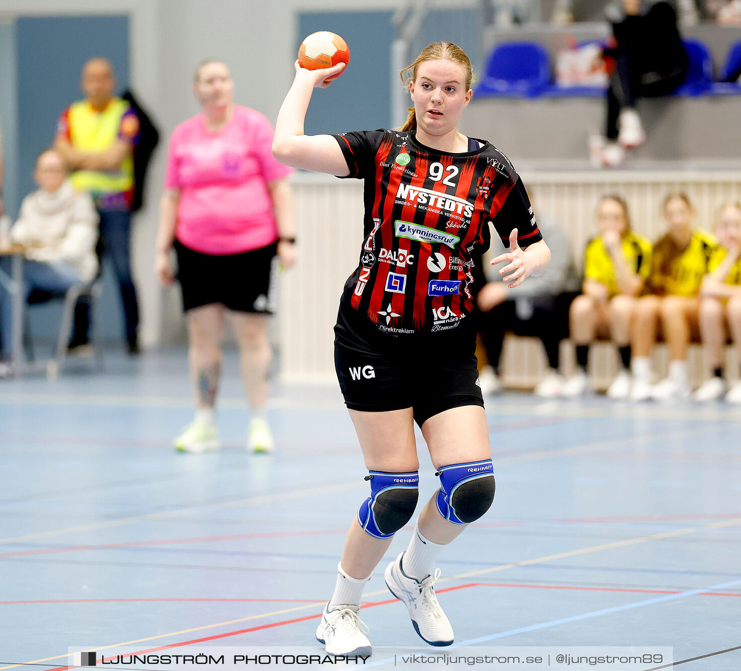 USM F14 Steg 3 HK Country Svart-Eslövs IK 23-19,dam,Kavelbro Arena Skövde,Skövde,Sverige,Ungdoms-SM,Handboll,2025,362335