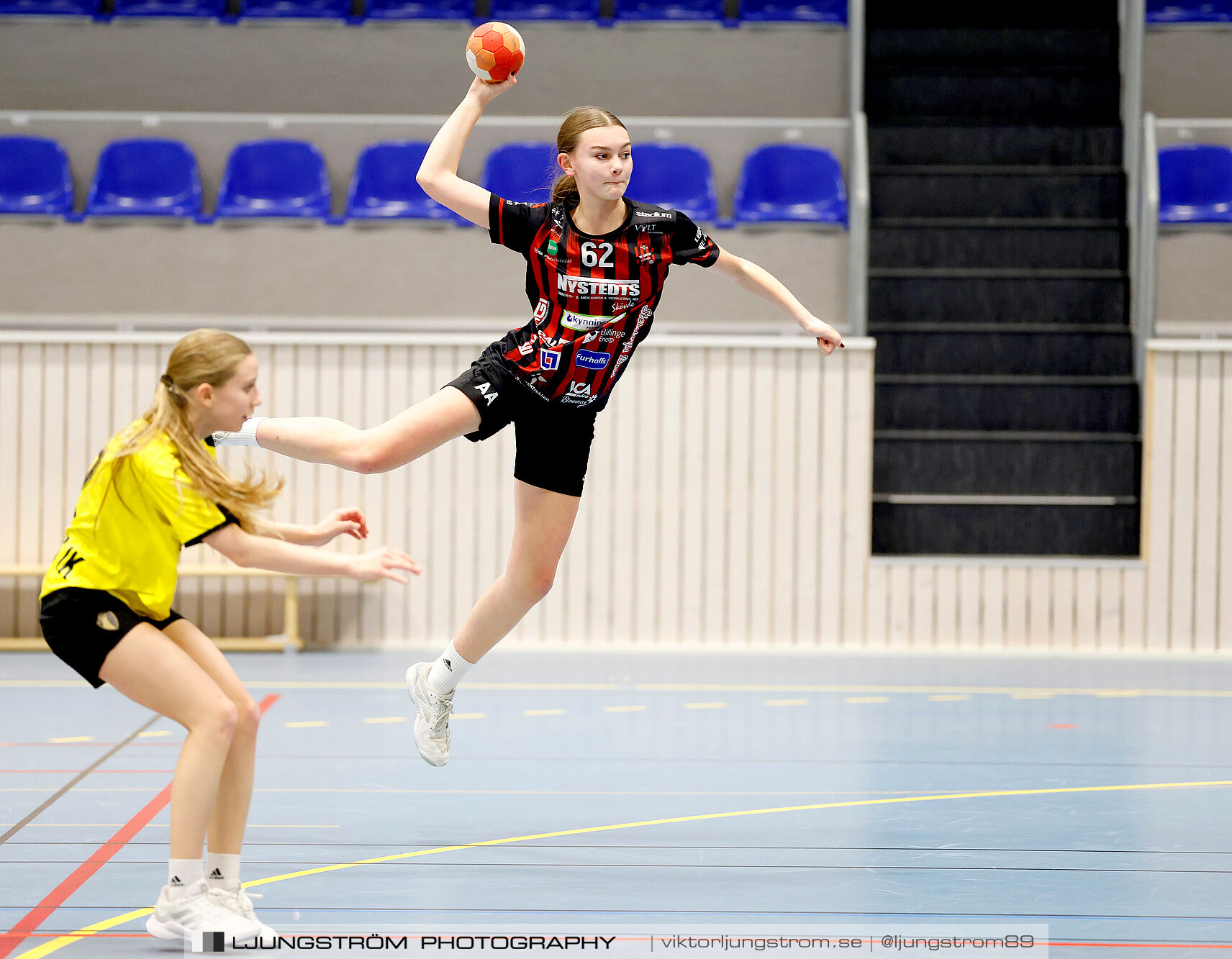 USM F14 Steg 3 HK Country Svart-Eslövs IK 23-19,dam,Kavelbro Arena Skövde,Skövde,Sverige,Ungdoms-SM,Handboll,2025,362340