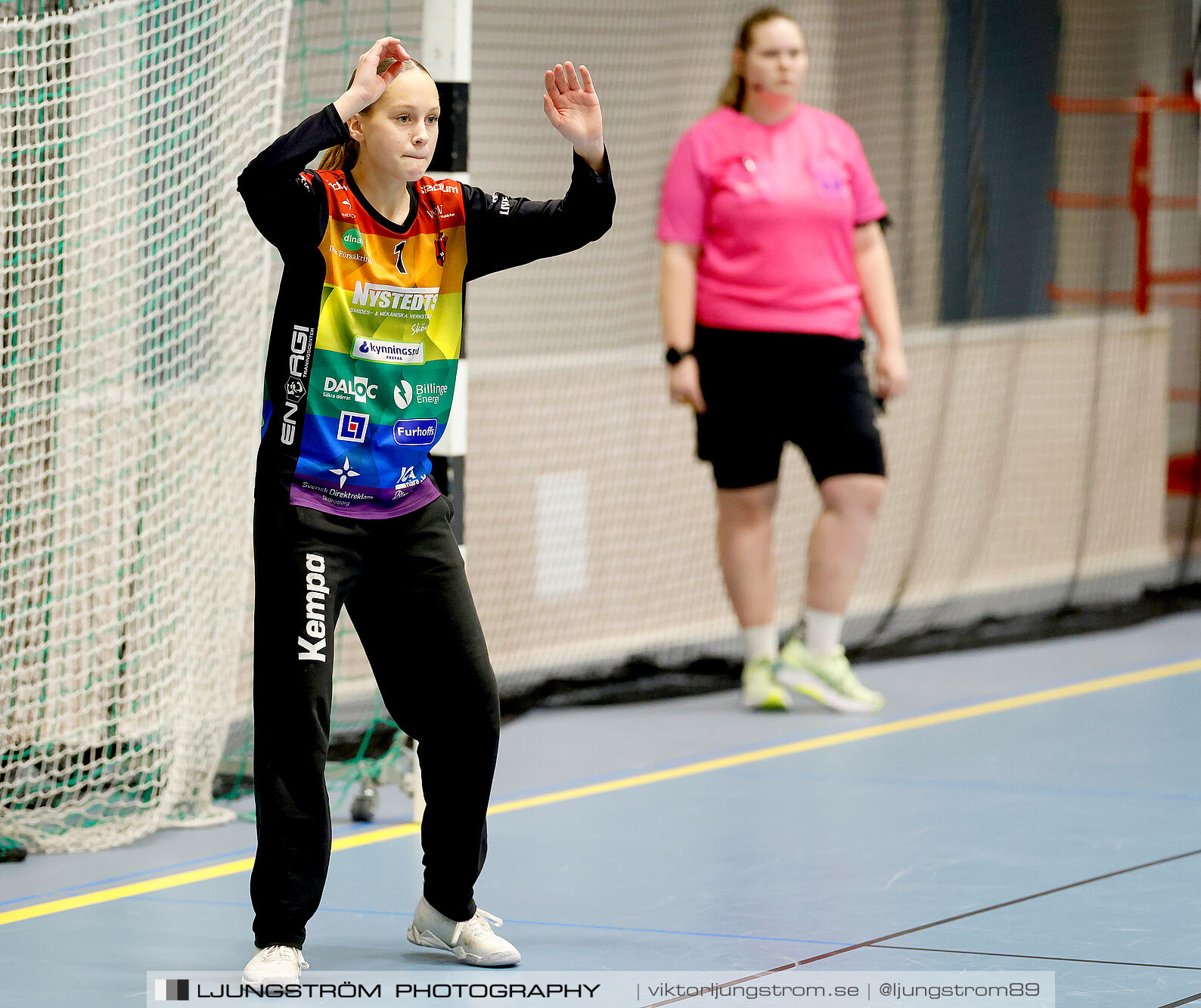 USM F14 Steg 3 HK Country Svart-Eslövs IK 23-19,dam,Kavelbro Arena Skövde,Skövde,Sverige,Ungdoms-SM,Handboll,2025,362348