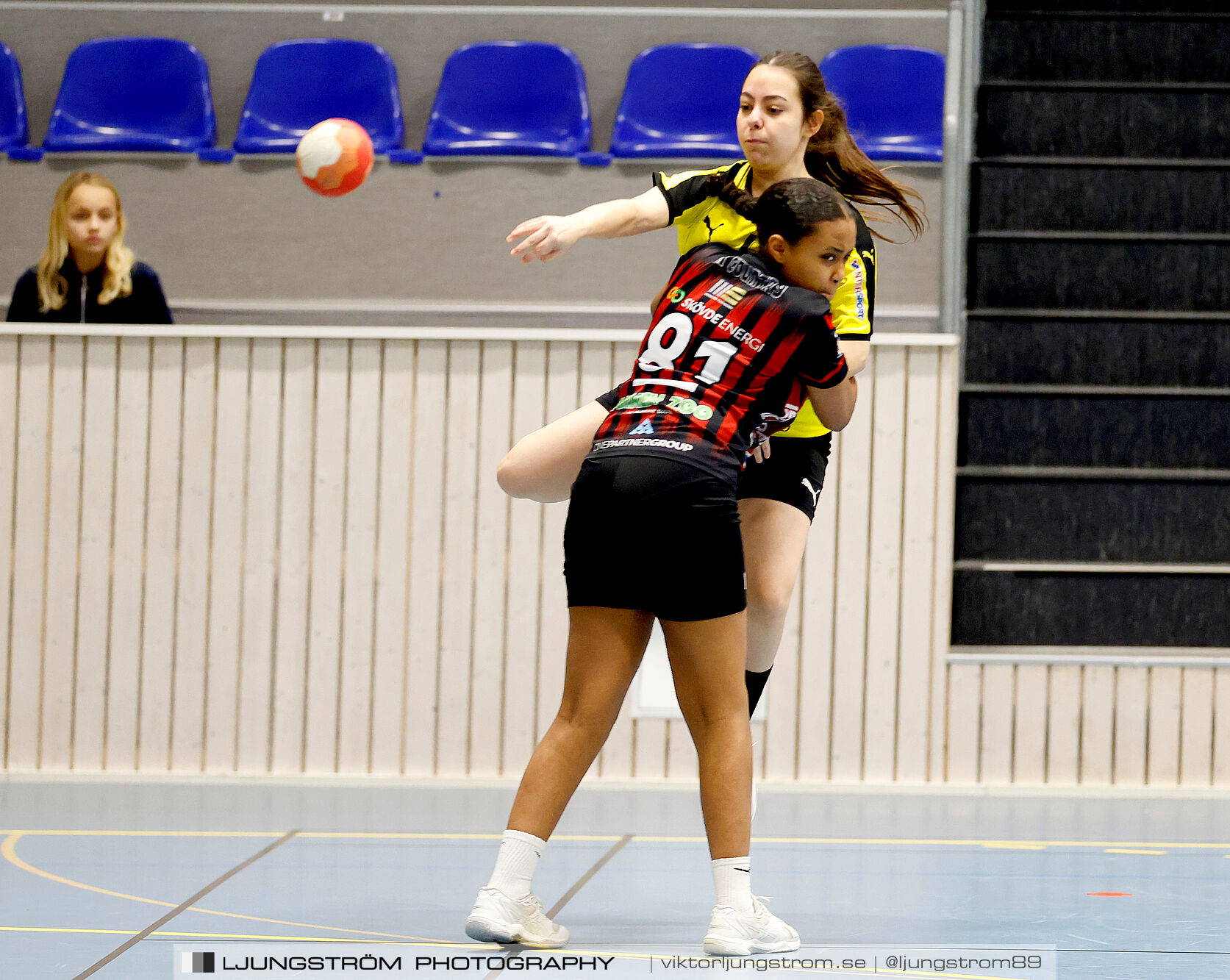 USM F14 Steg 3 HK Country Svart-Eslövs IK 23-19,dam,Kavelbro Arena Skövde,Skövde,Sverige,Ungdoms-SM,Handboll,2025,362352