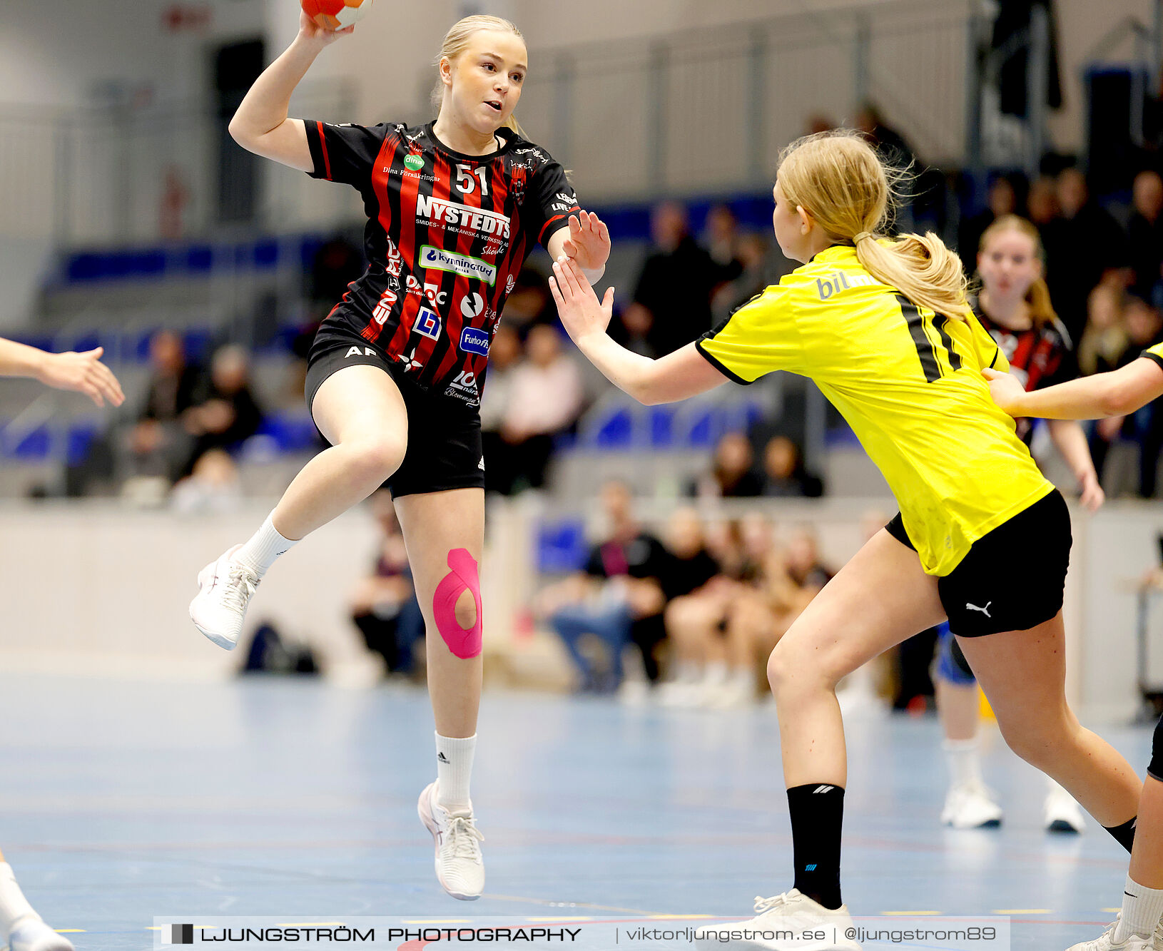 USM F14 Steg 3 HK Country Svart-Eslövs IK 23-19,dam,Kavelbro Arena Skövde,Skövde,Sverige,Ungdoms-SM,Handboll,2025,362355