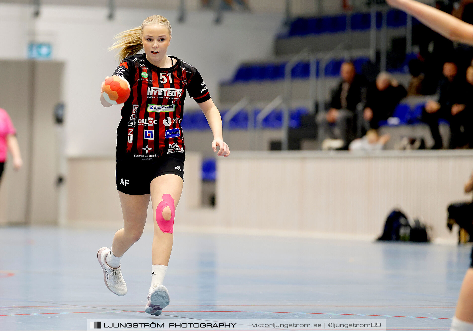 USM F14 Steg 3 HK Country Svart-Eslövs IK 23-19,dam,Kavelbro Arena Skövde,Skövde,Sverige,Ungdoms-SM,Handboll,2025,362366
