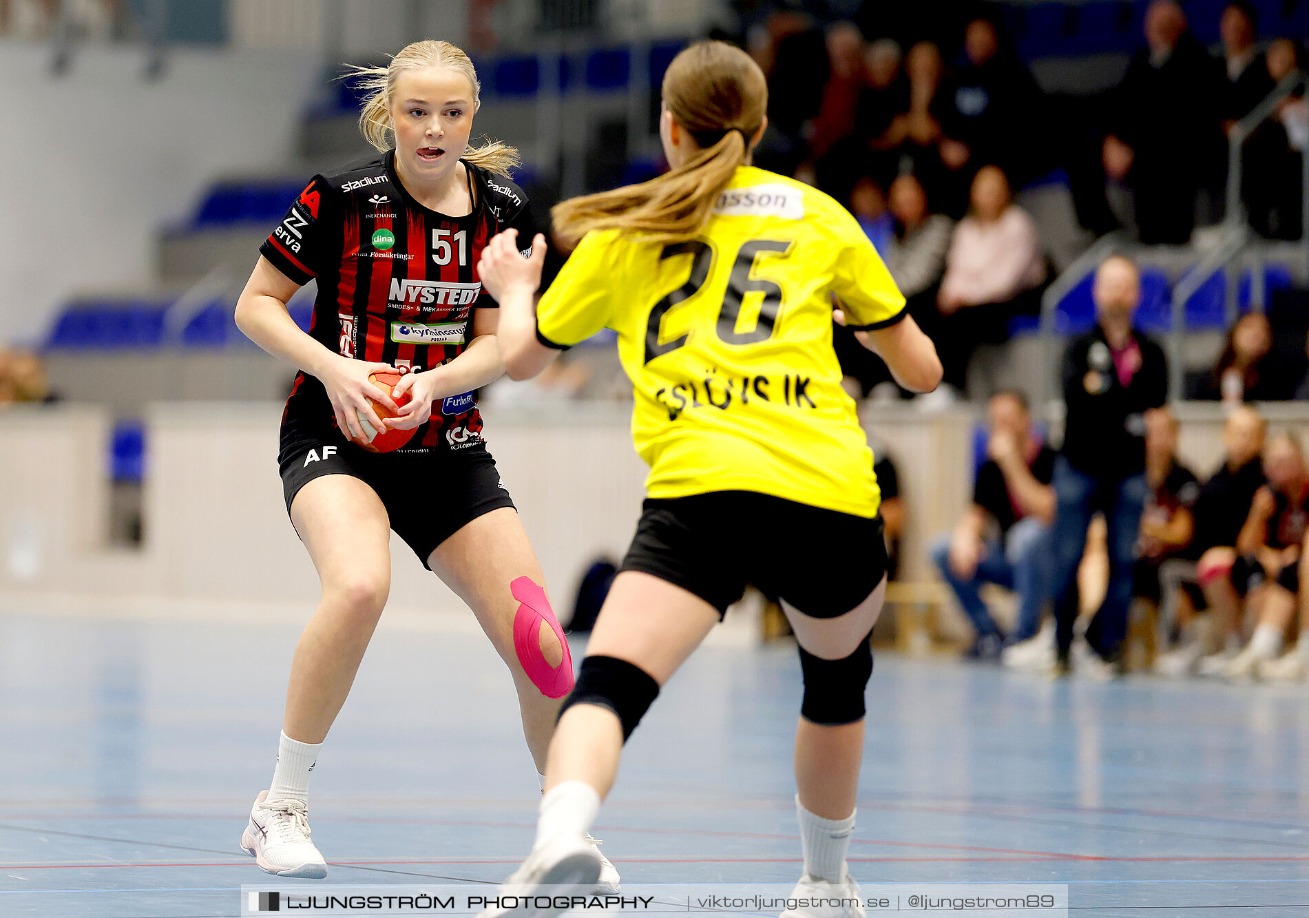 USM F14 Steg 3 HK Country Svart-Eslövs IK 23-19,dam,Kavelbro Arena Skövde,Skövde,Sverige,Ungdoms-SM,Handboll,2025,362368