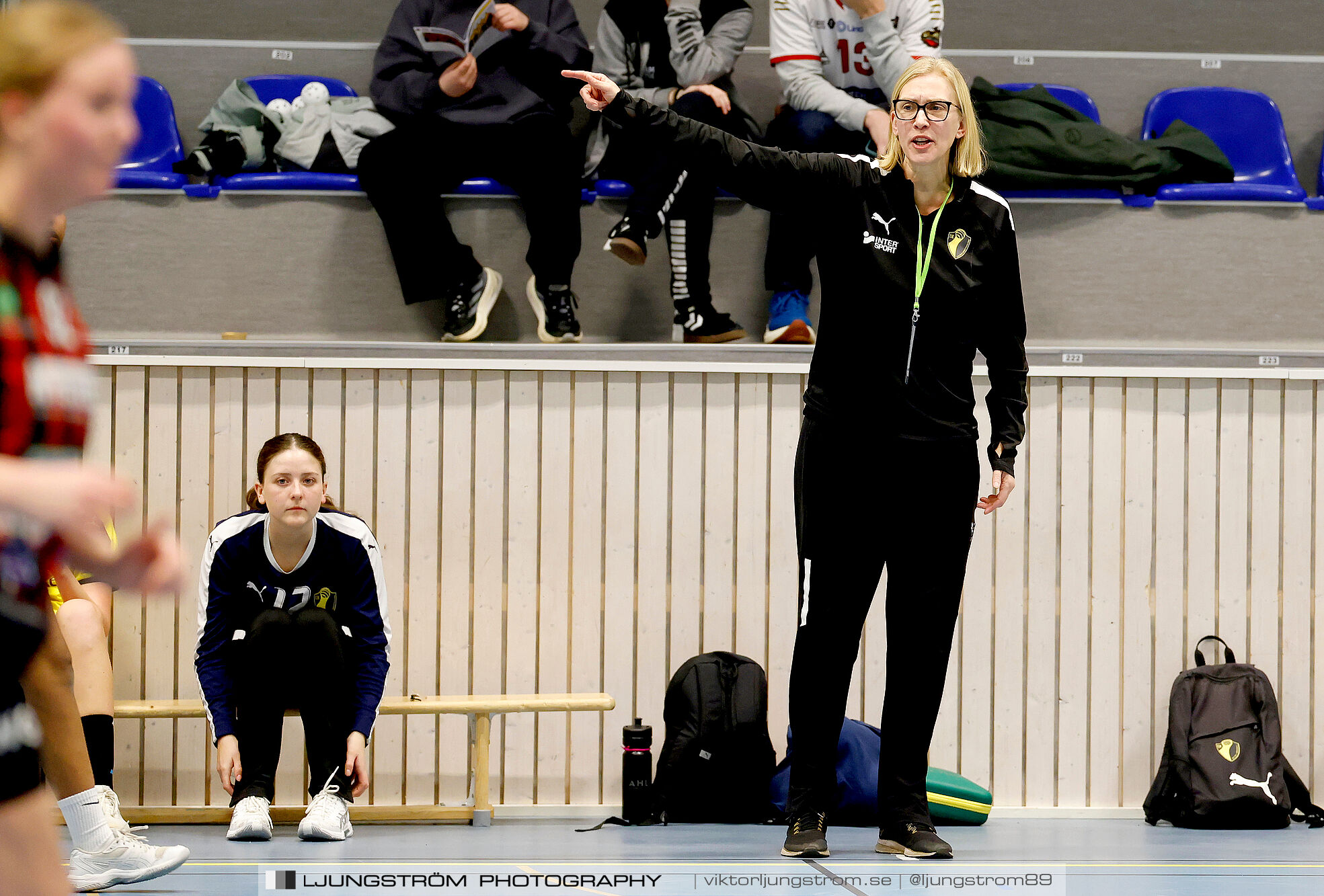 USM F14 Steg 3 HK Country Svart-Eslövs IK 23-19,dam,Kavelbro Arena Skövde,Skövde,Sverige,Ungdoms-SM,Handboll,2025,362372