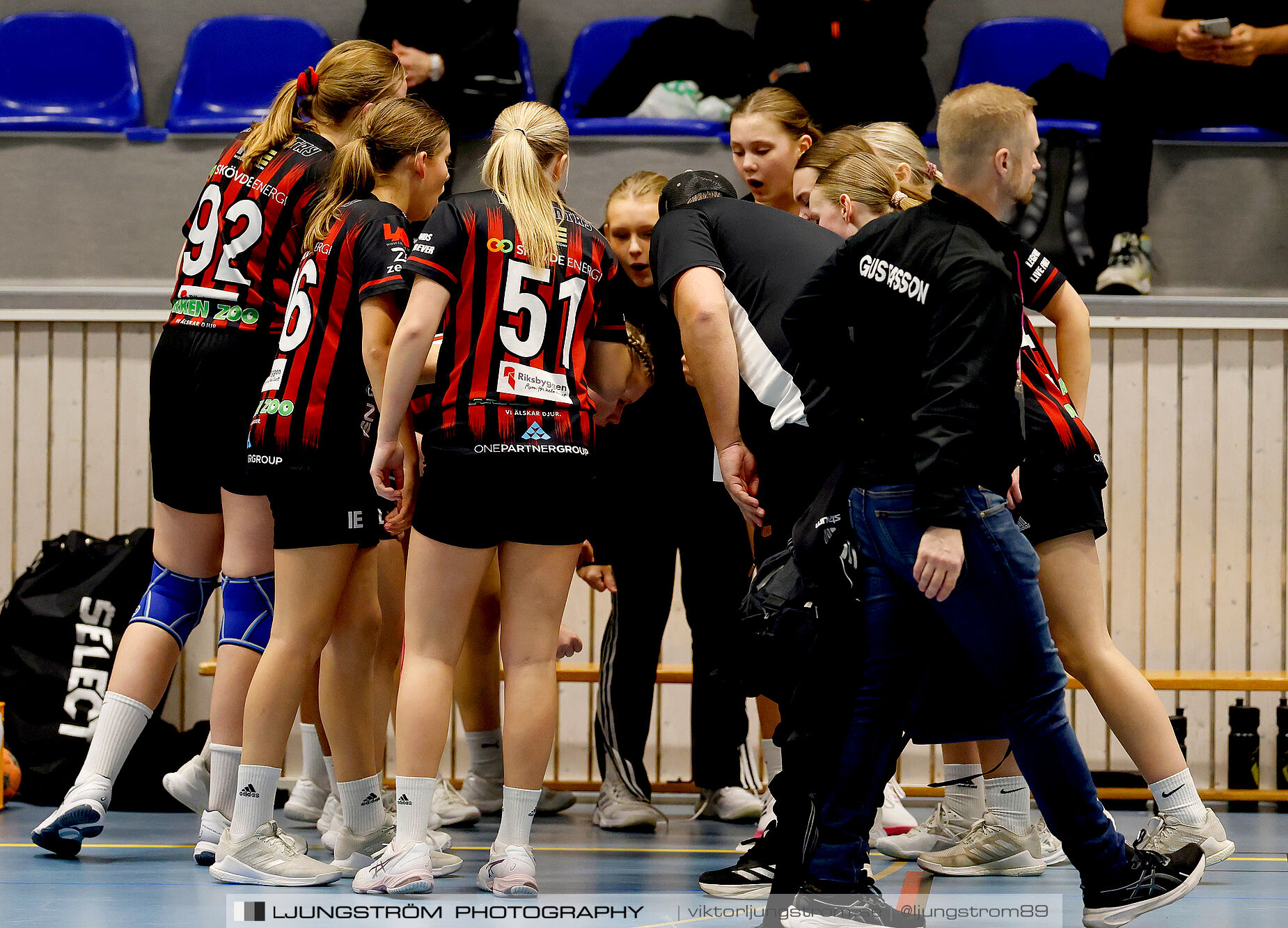 USM F14 Steg 3 HK Country Svart-Eslövs IK 23-19,dam,Kavelbro Arena Skövde,Skövde,Sverige,Ungdoms-SM,Handboll,2025,362374