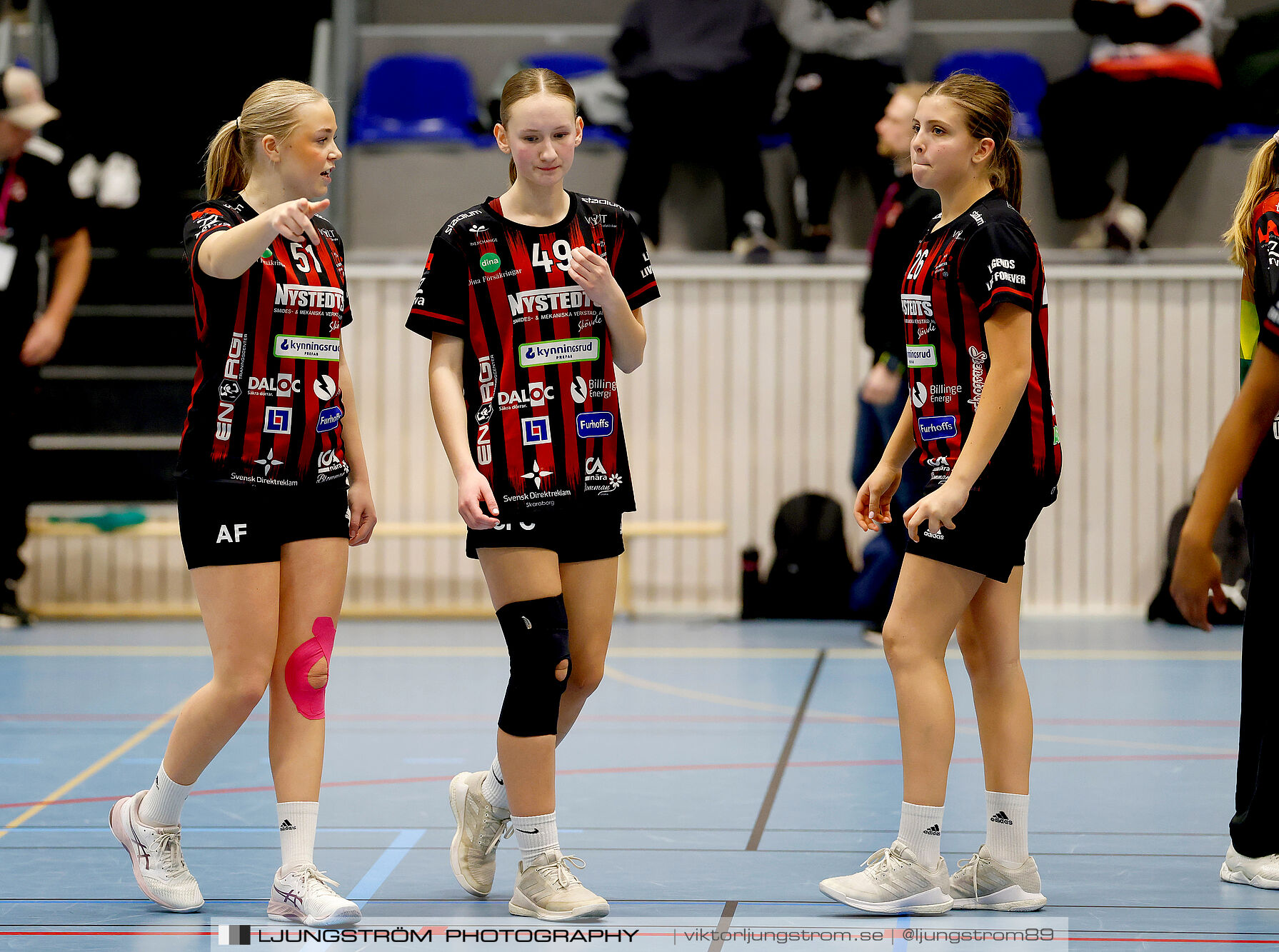 USM F14 Steg 3 HK Country Svart-Eslövs IK 23-19,dam,Kavelbro Arena Skövde,Skövde,Sverige,Ungdoms-SM,Handboll,2025,362376