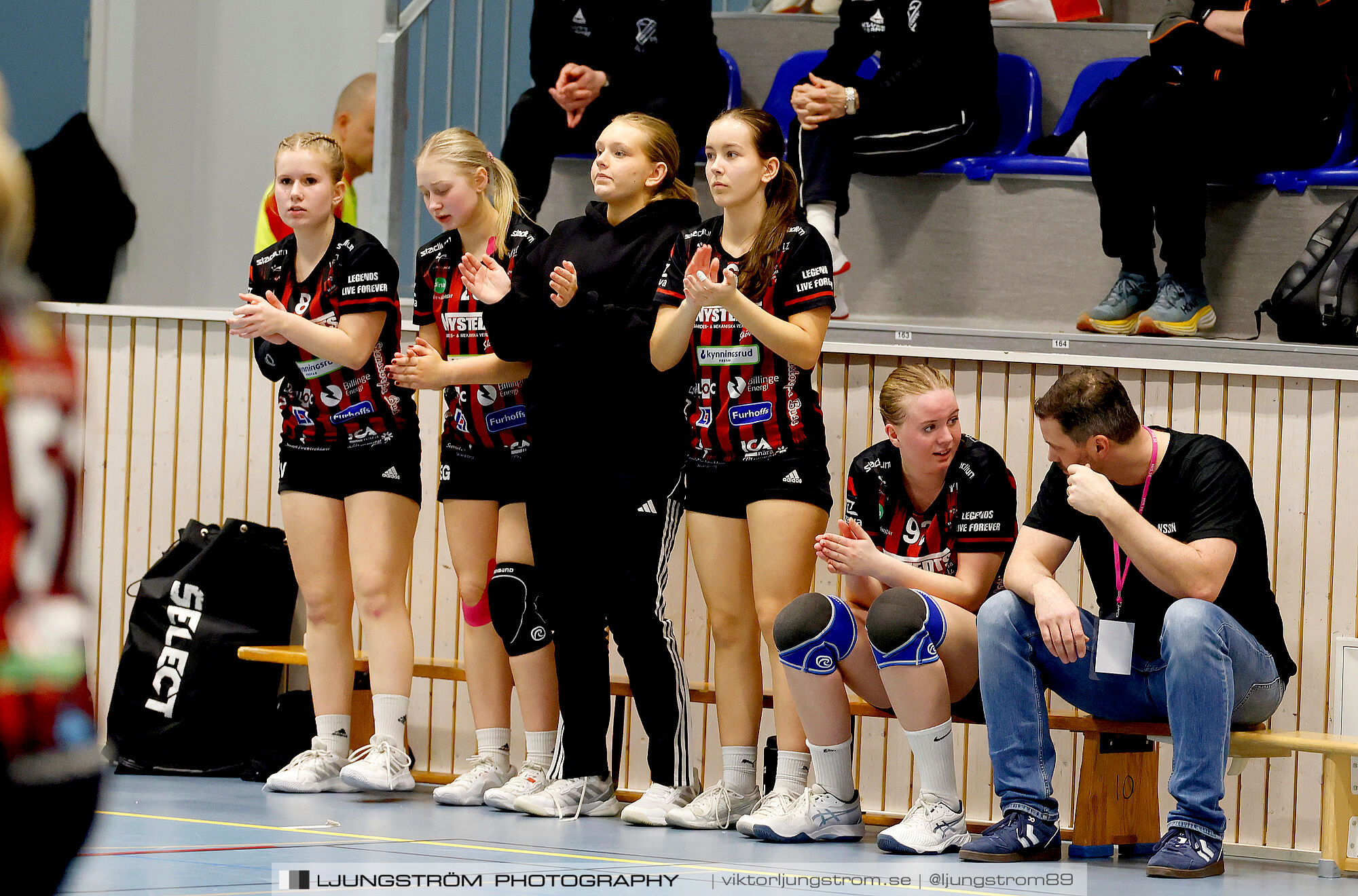 USM F14 Steg 3 HK Country Svart-Eslövs IK 23-19,dam,Kavelbro Arena Skövde,Skövde,Sverige,Ungdoms-SM,Handboll,2025,362383