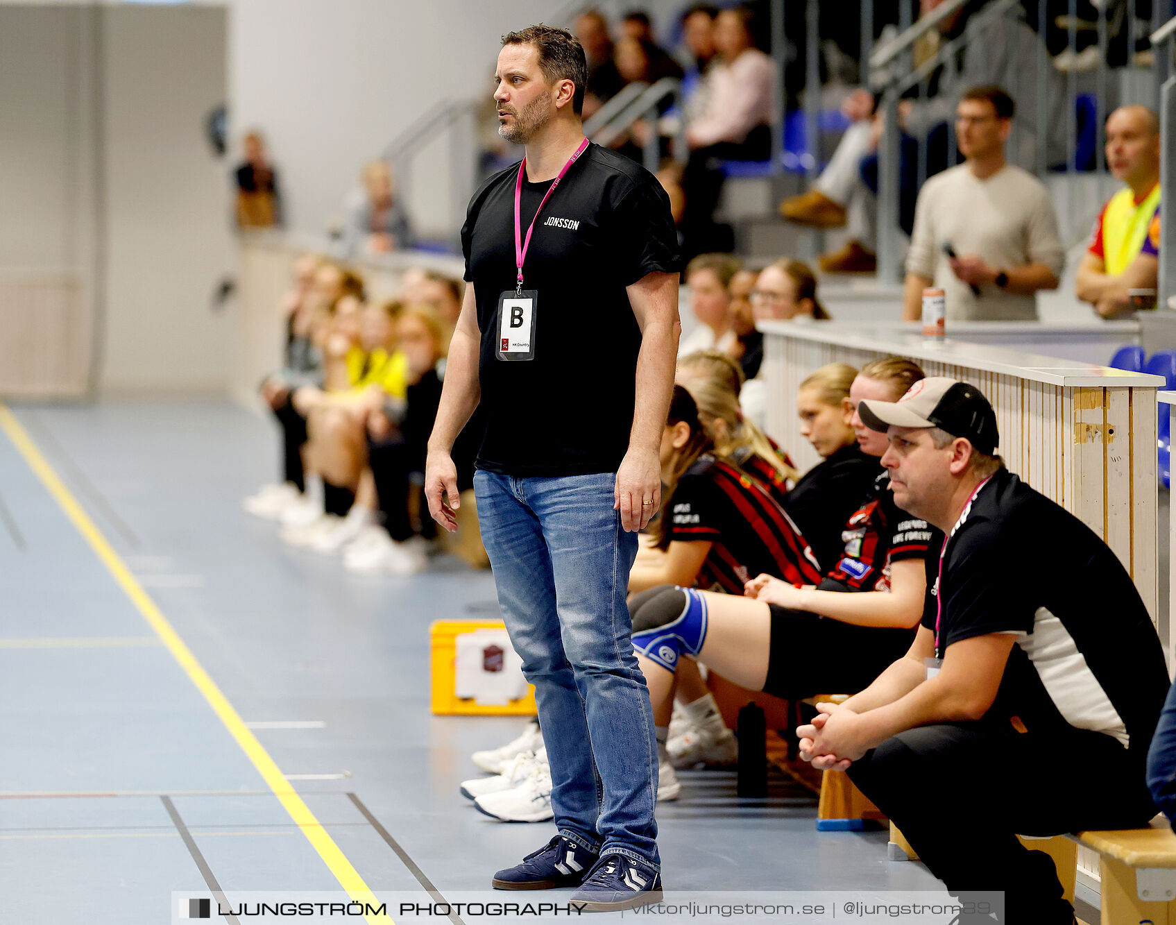 USM F14 Steg 3 HK Country Svart-Eslövs IK 23-19,dam,Kavelbro Arena Skövde,Skövde,Sverige,Ungdoms-SM,Handboll,2025,362393